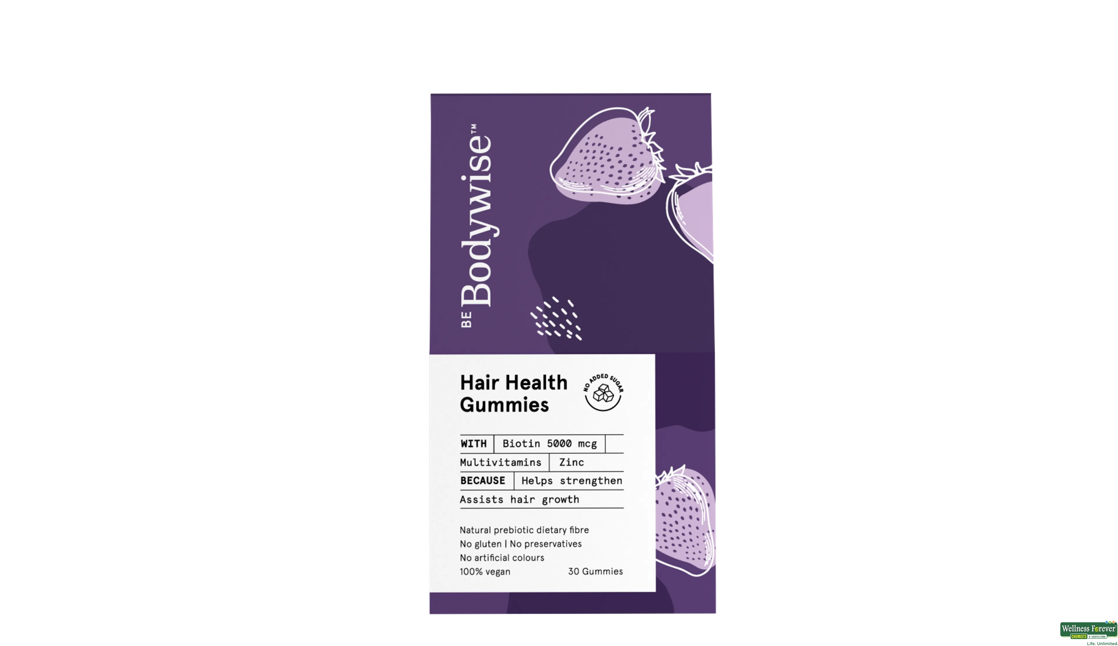 BE BODYWISE SKIN HEALTH GUMMY 30PC- 4, 30GUMS, 