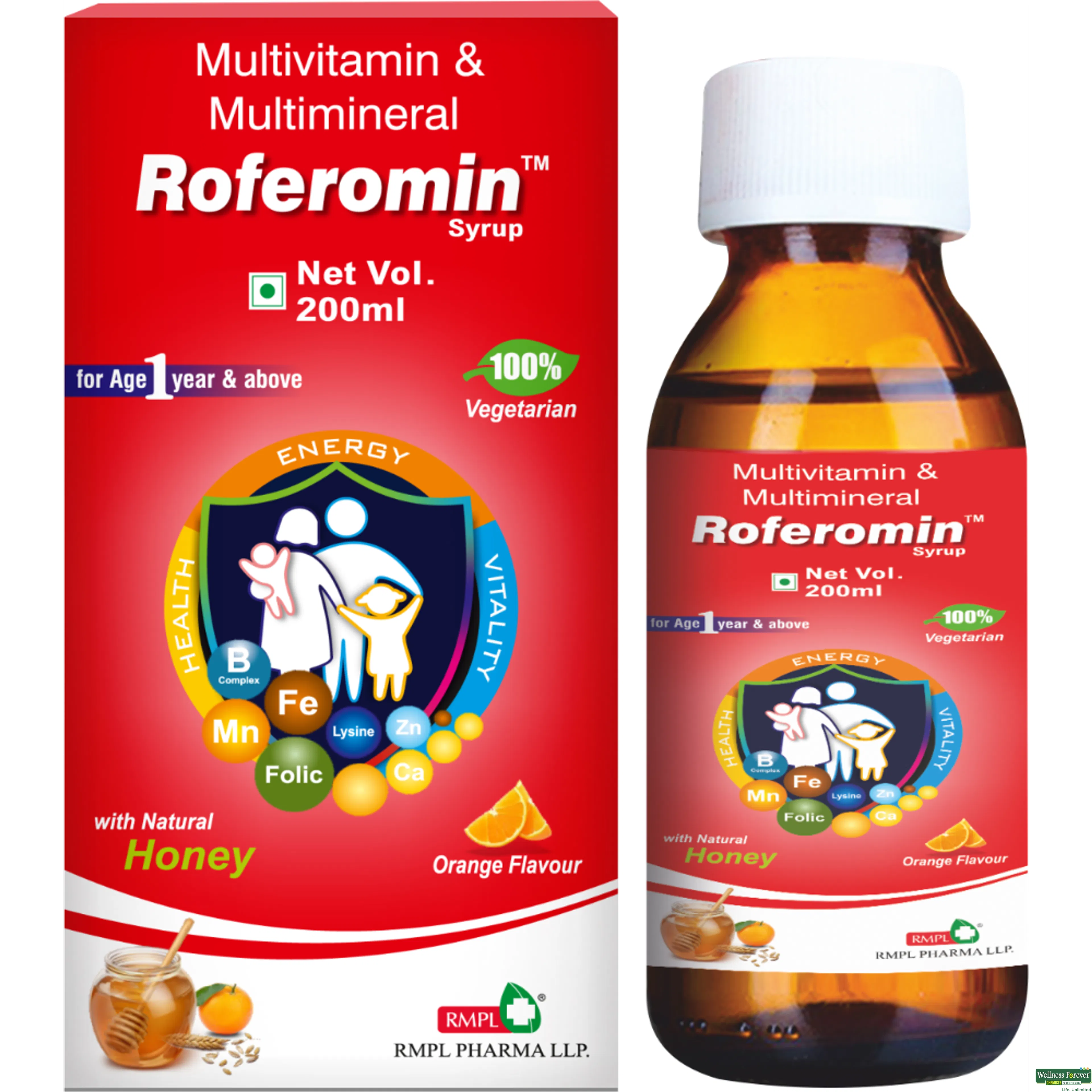 BIOHEALTH ROFEROMIN MULTIVITM SYP 200ML-image