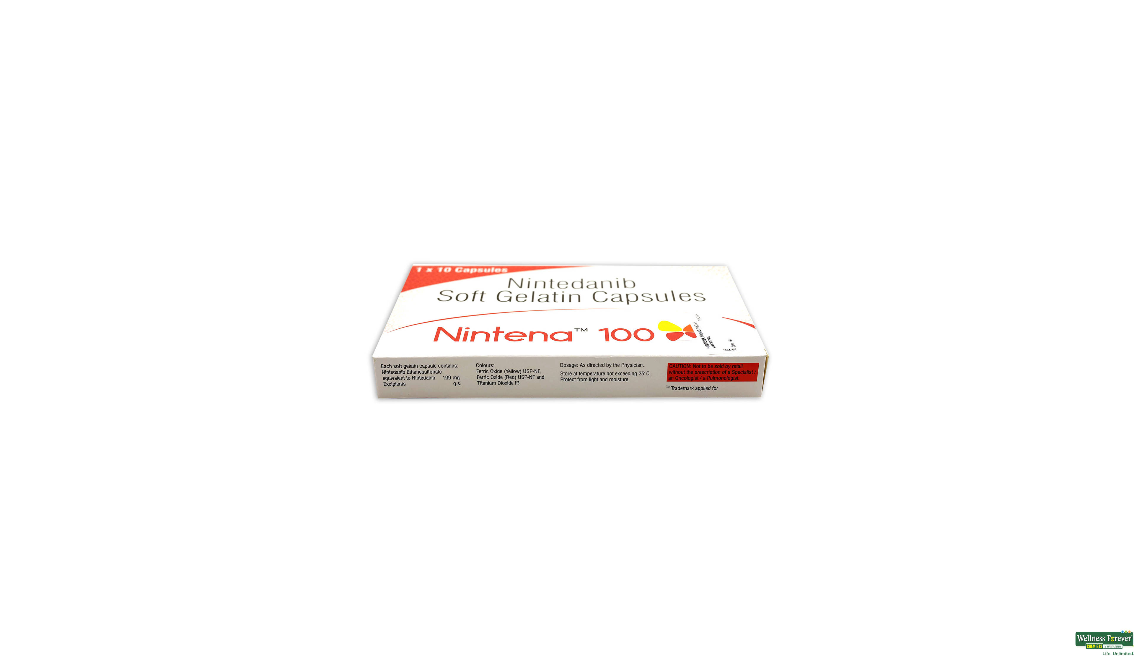 NINTENA 100MG 10CAP- 2, 10CAP, 