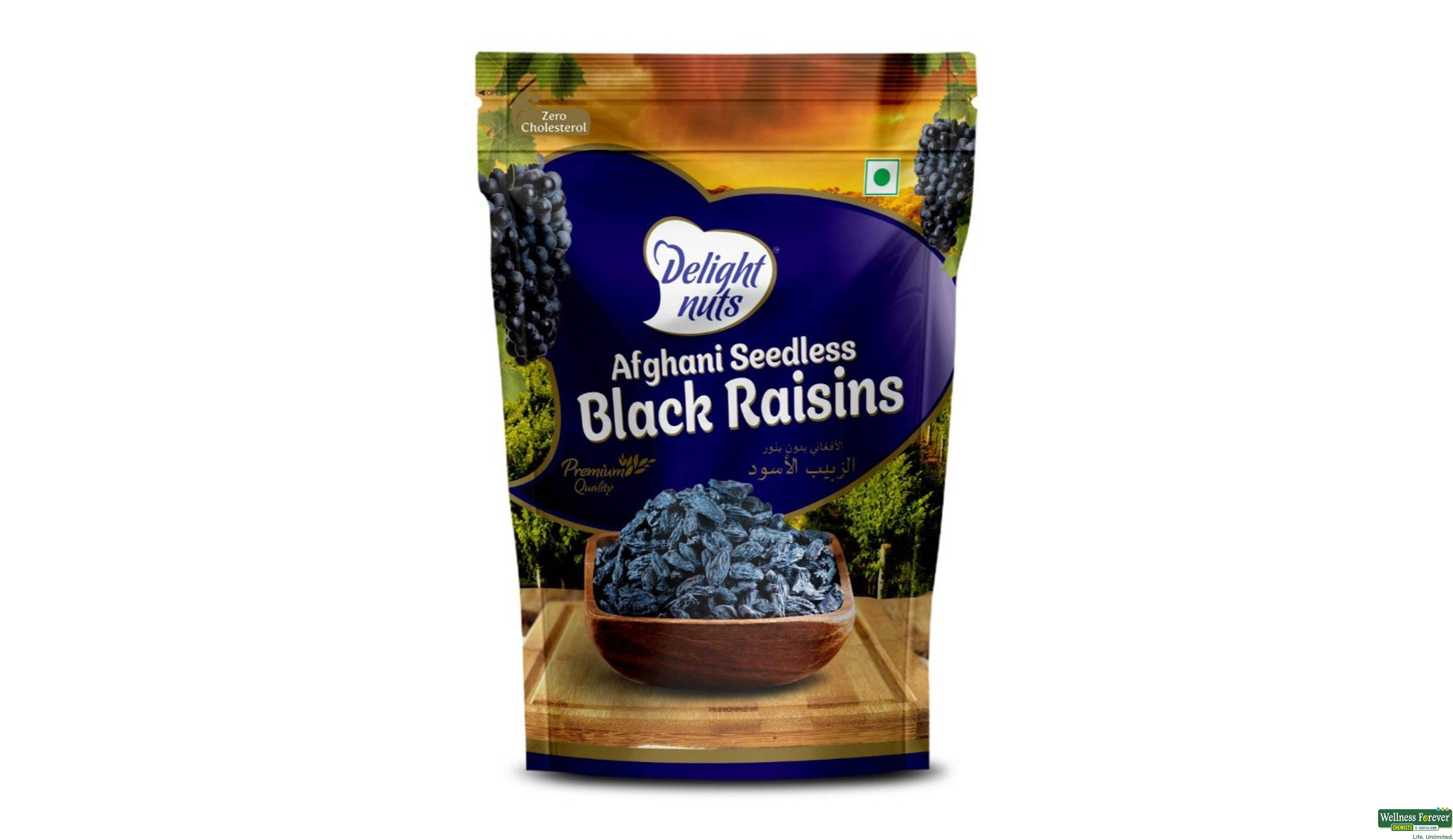 DELIGHT NUTS AFGHANI SEED B/RAISINS 200GM- 1, 200GM, 