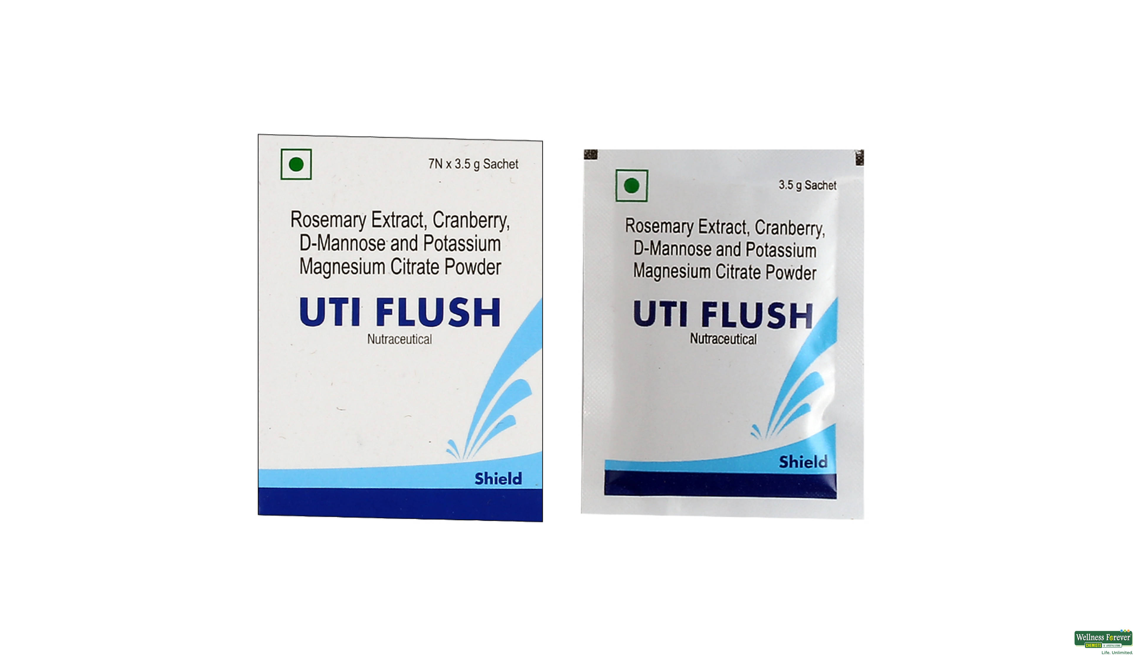 UTI-FLUSH SACH 7N X3.5GM- 1, 7N X3.5GM, 