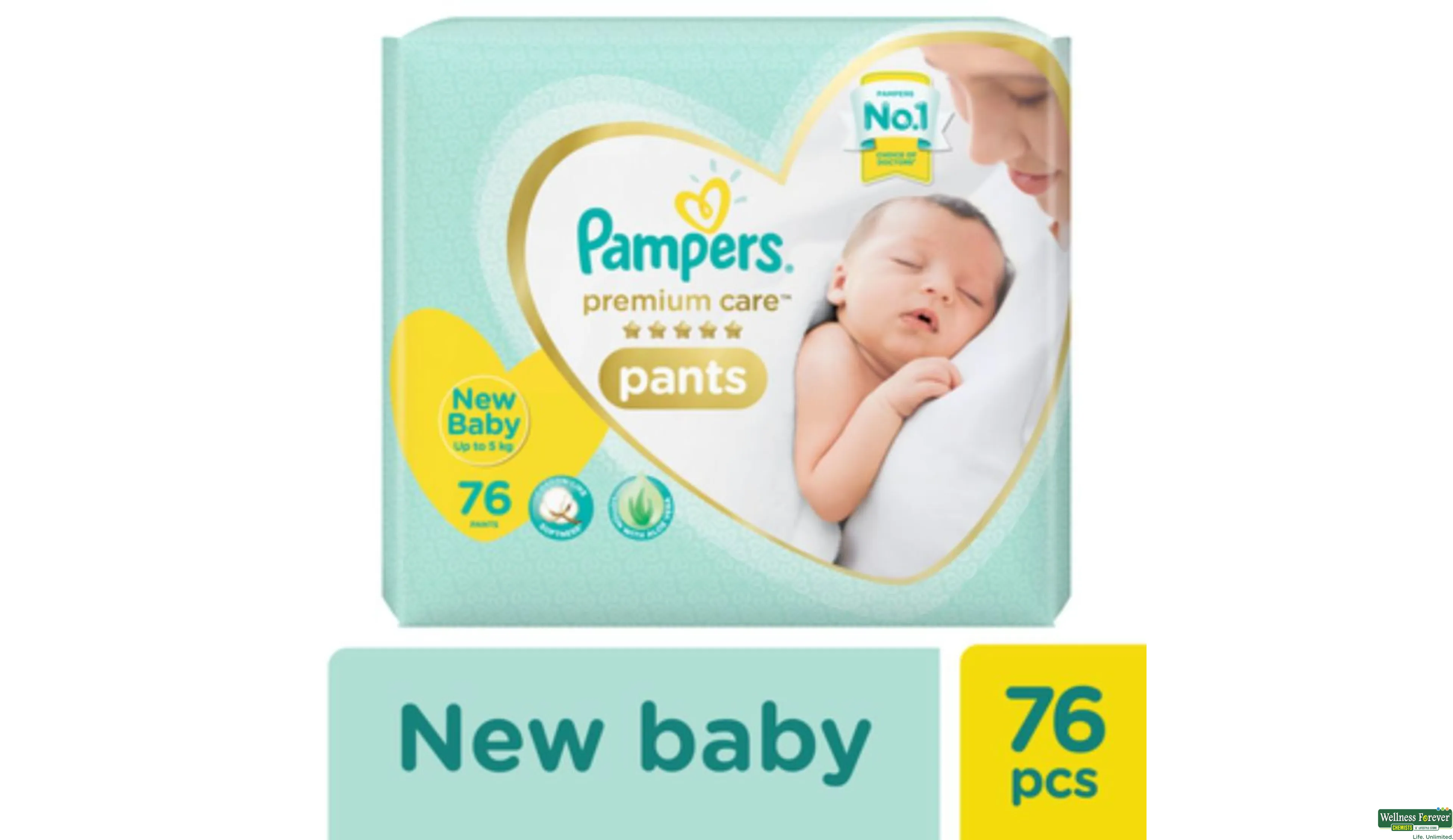 Buy Pampers Premium Care Pants Diapers, Small, 70 Count & Pampers Premium  Care Pants Diapers, Small, 140 Count Online at Low Prices in India -  Amazon.in