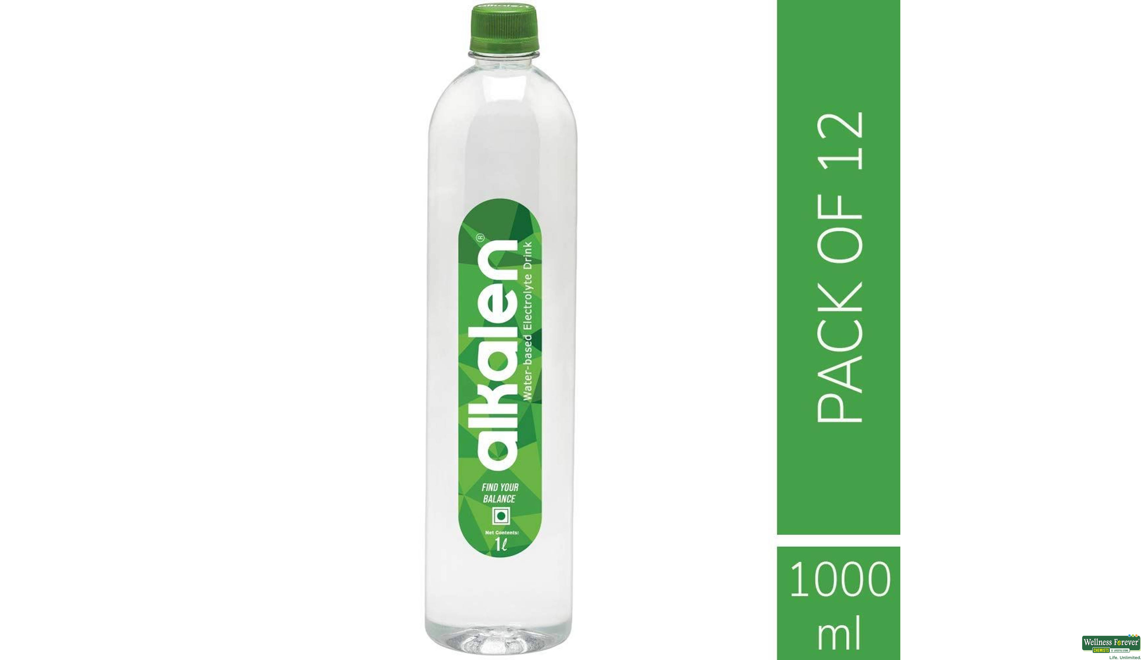 ALKALEN WATER ELECTROLYTE 1LTR- 1, 1LTR, 