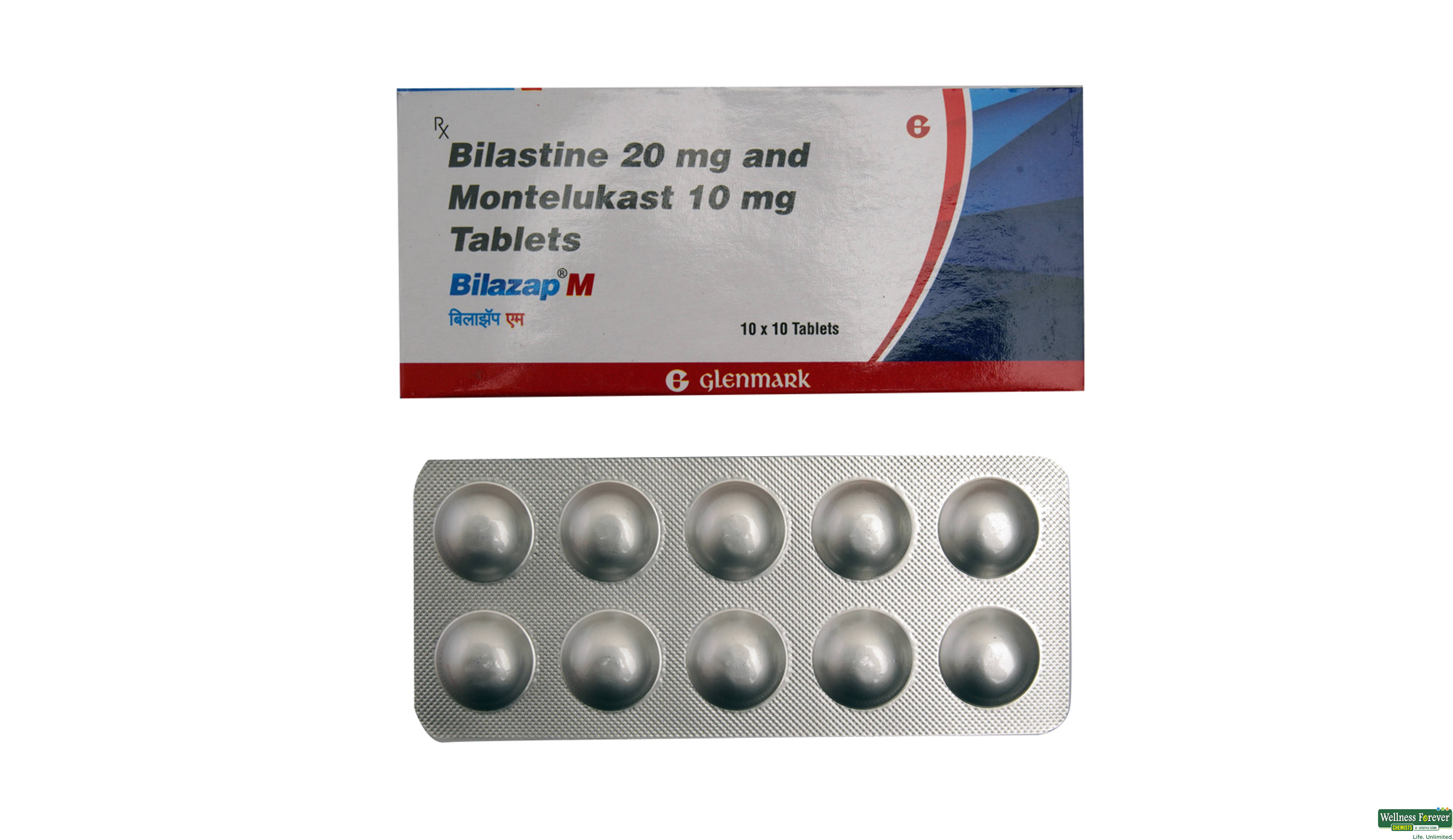 BILAZAP-M 10TAB- 1, 10TAB, 