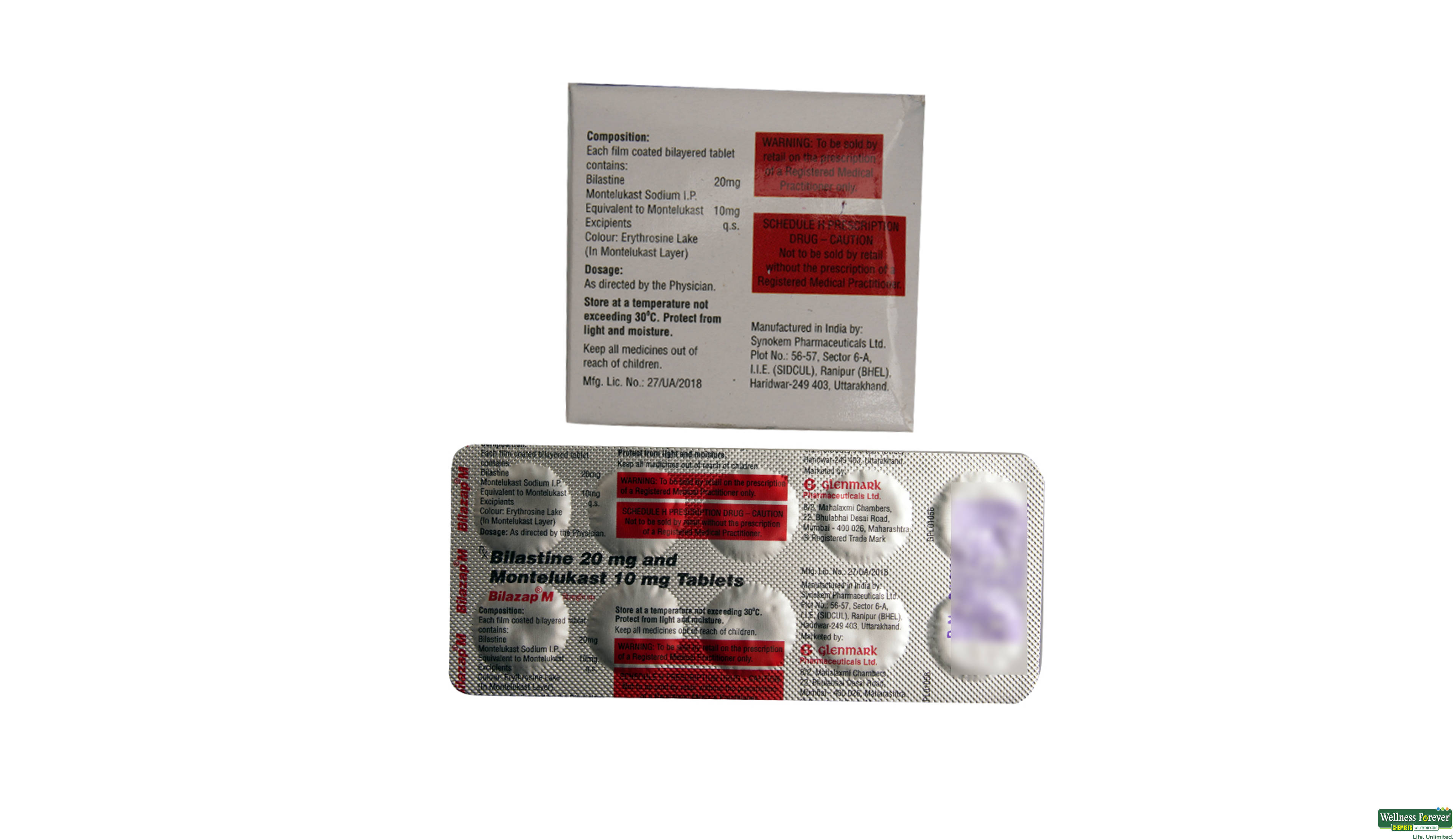 BILAZAP-M 10TAB- 2, 10TAB, 