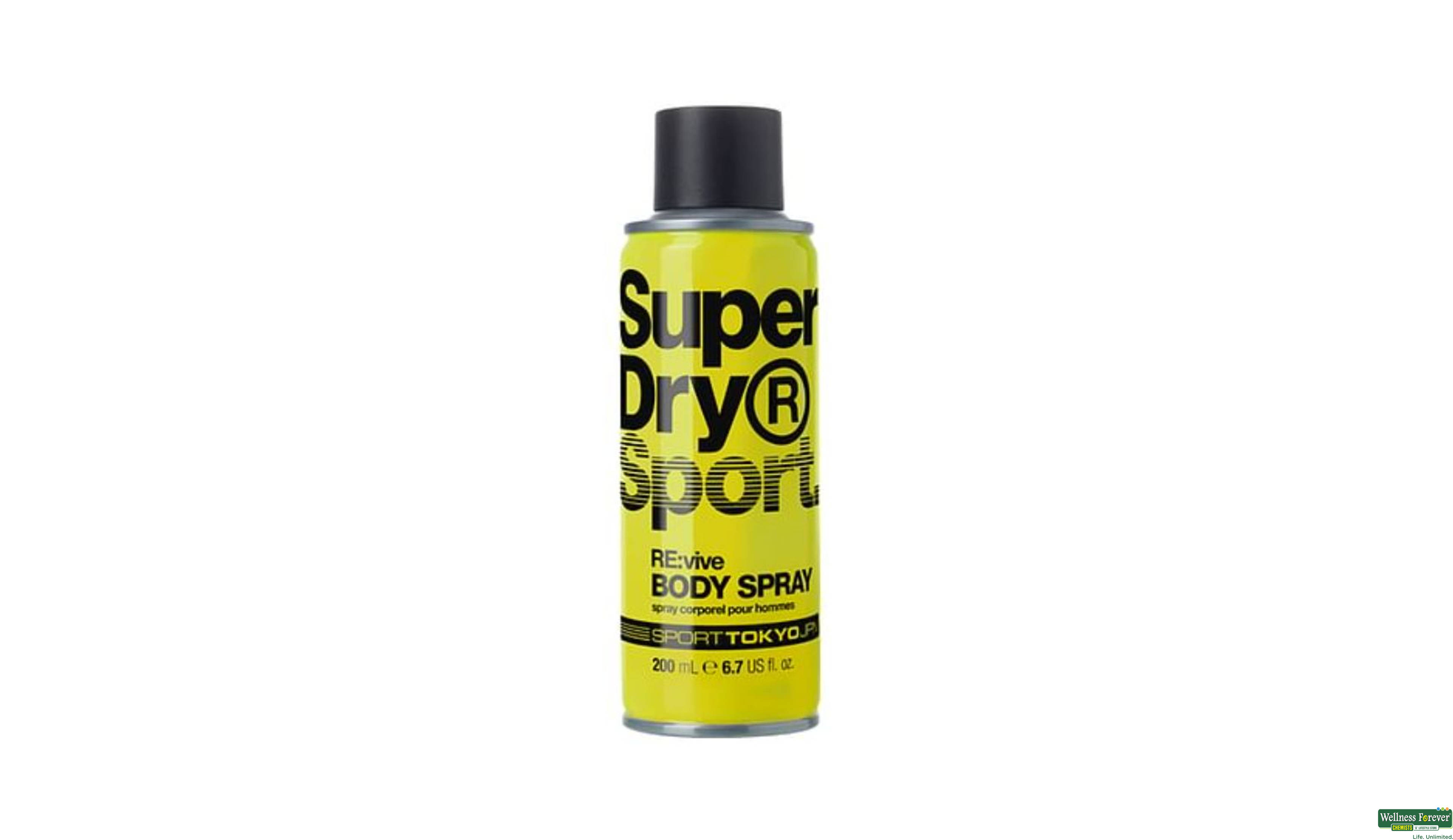 SUPERDRY DEO SPORT RE VIVE 200ML- 1, 200ML, 