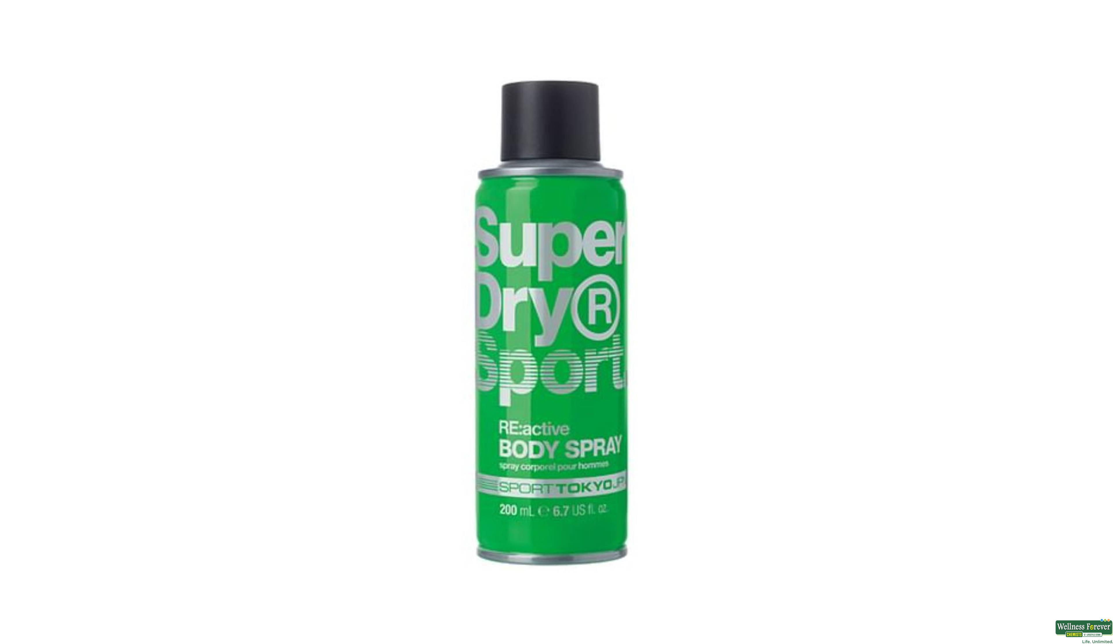 SUPERDRY DEO SPORT RE ACTIVE 200ML- 1, 200ML, 