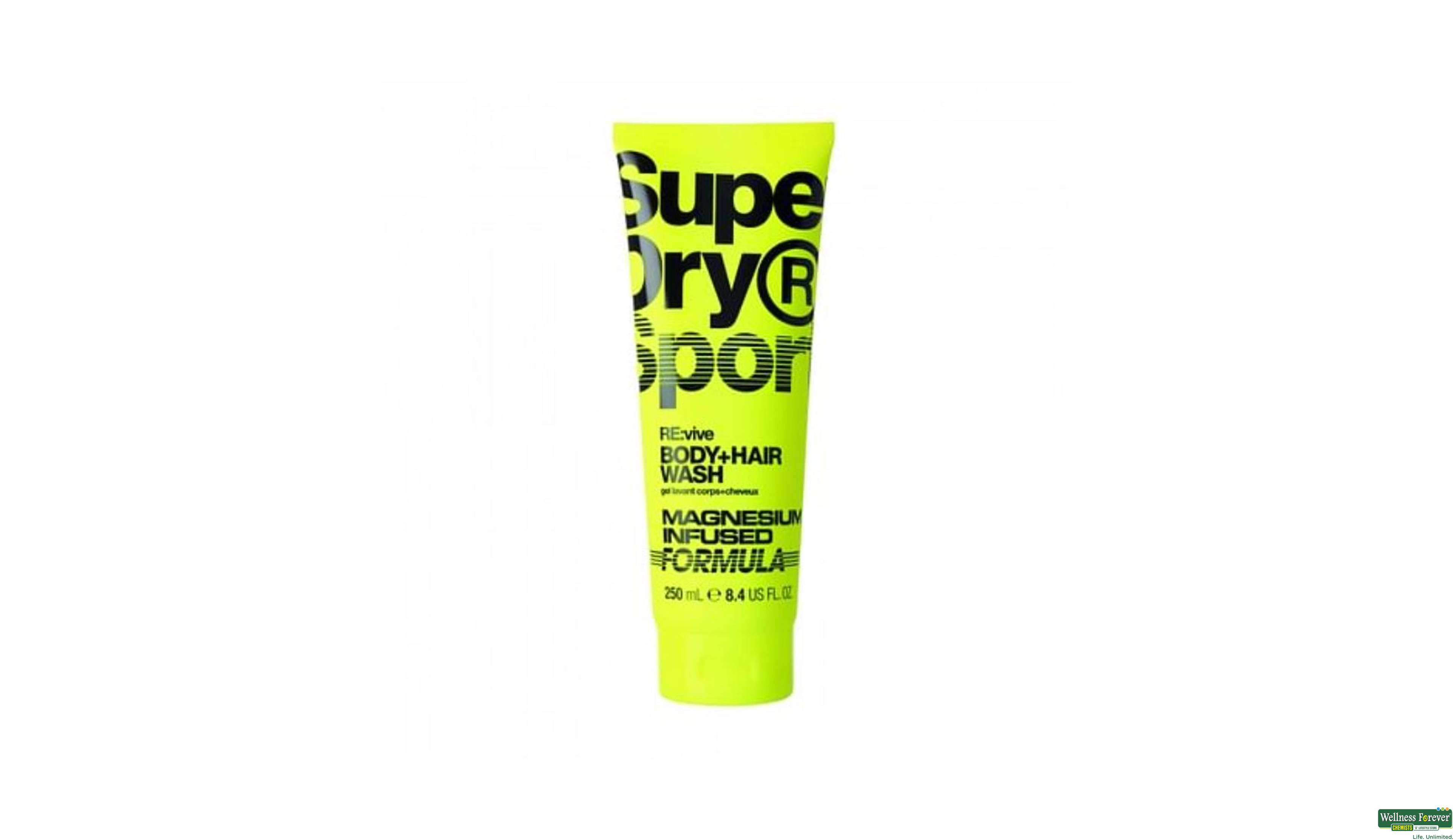 SUPERDRY B/WASH SPORT RE VIVE 250ML- 1, 250ML, 