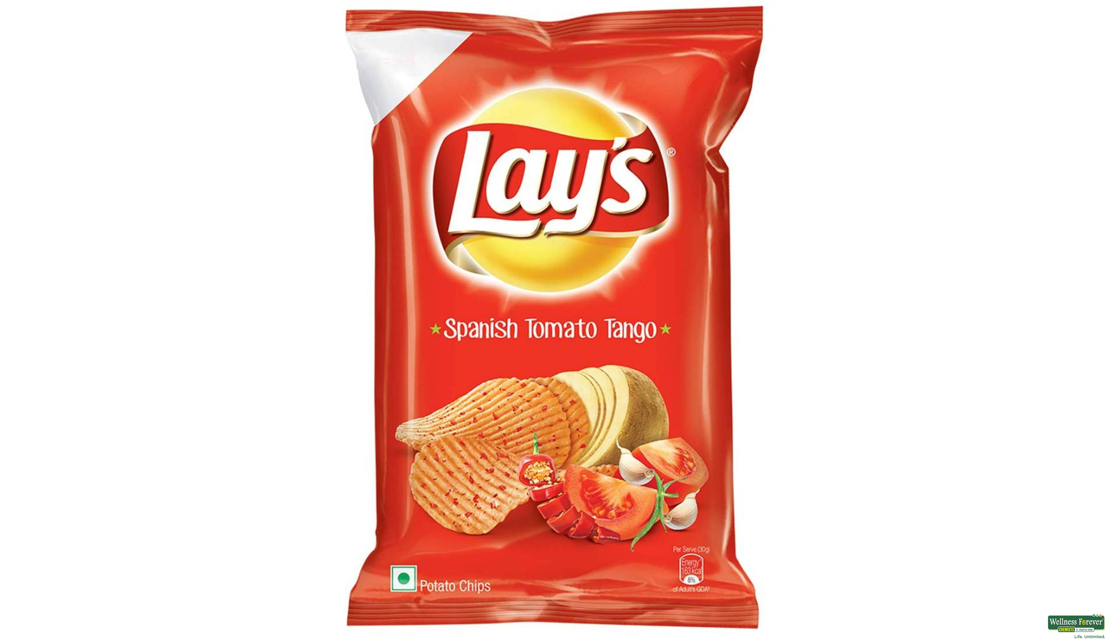 LAYS CHIPS SPANISH TOMATO TANGO 90G/82G- 1, 82GM, 