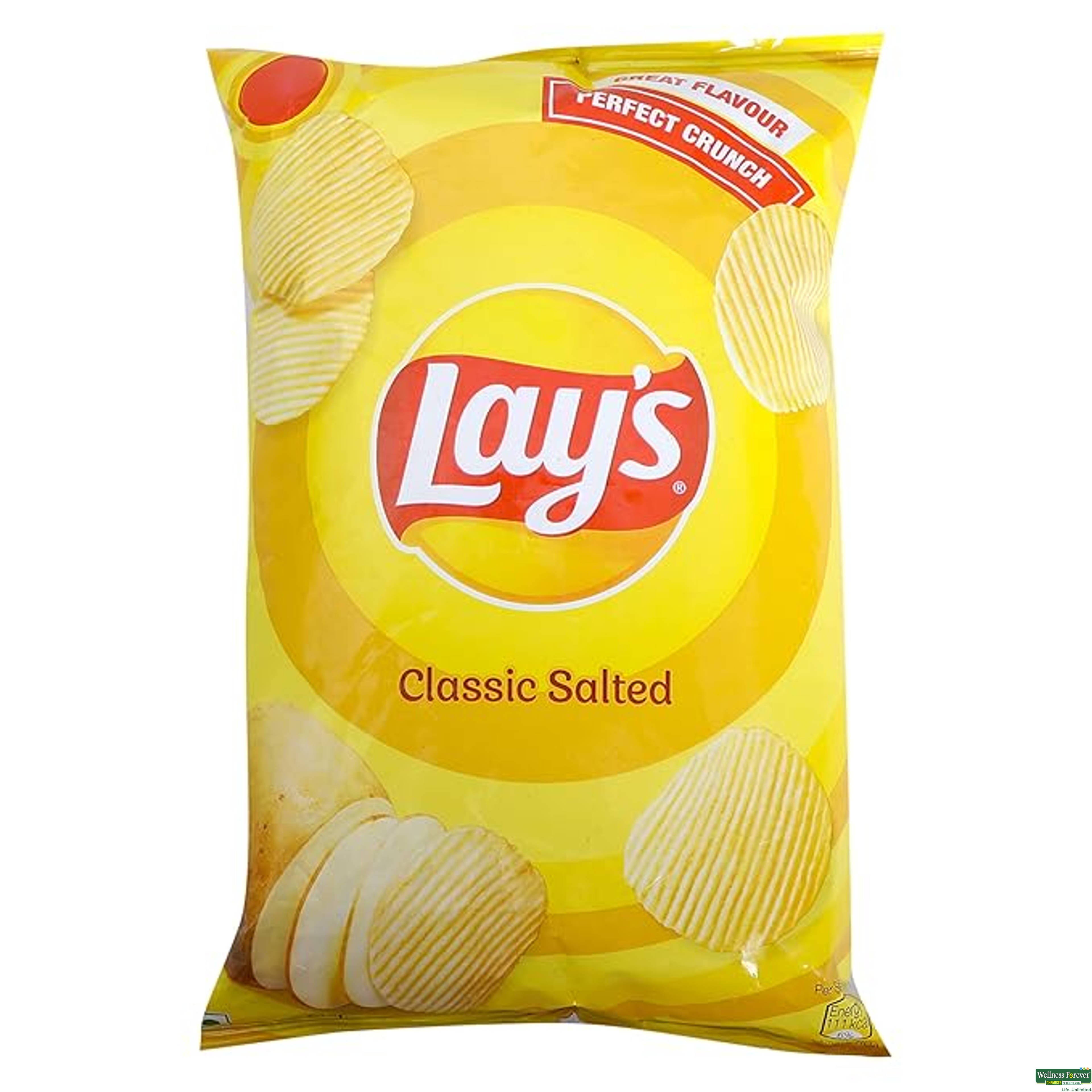 Lay's Classic Salted Potato Chips 130g-image