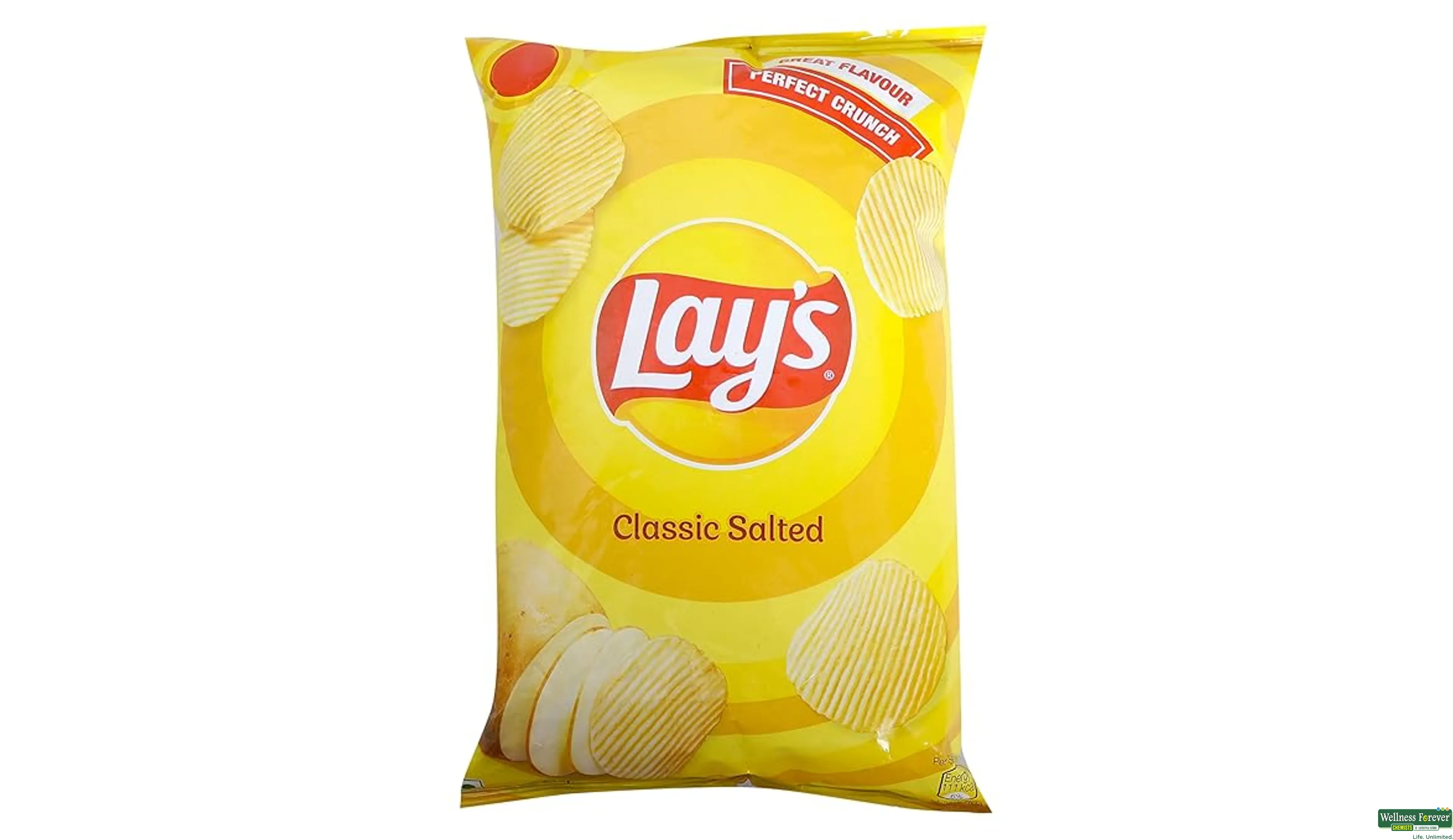 LAYS CHIPS  CLASSIC SALTED 73GM- 1, 78GM, 