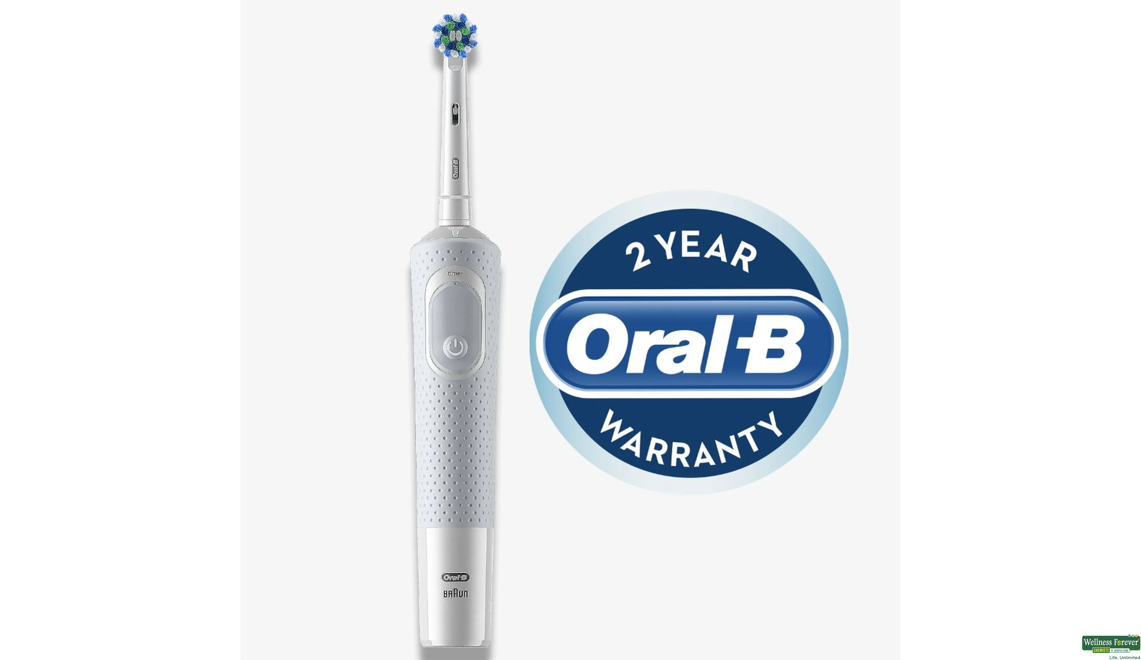 Oral-B Vitality Pro Electric Toothbrush White - Veli store