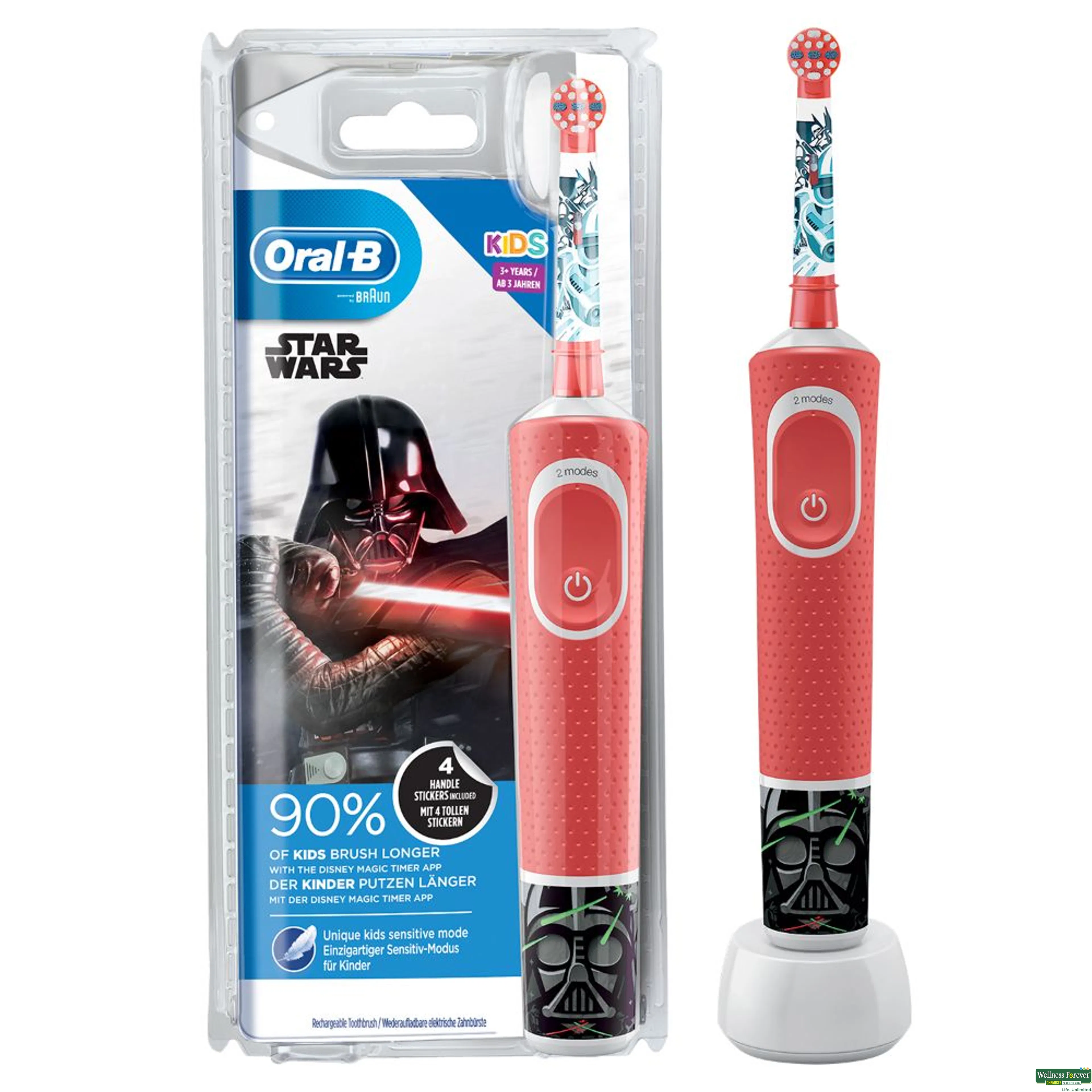 ORAL B T/BRUSH STARWARS KIDS BATTERY 1PC-image