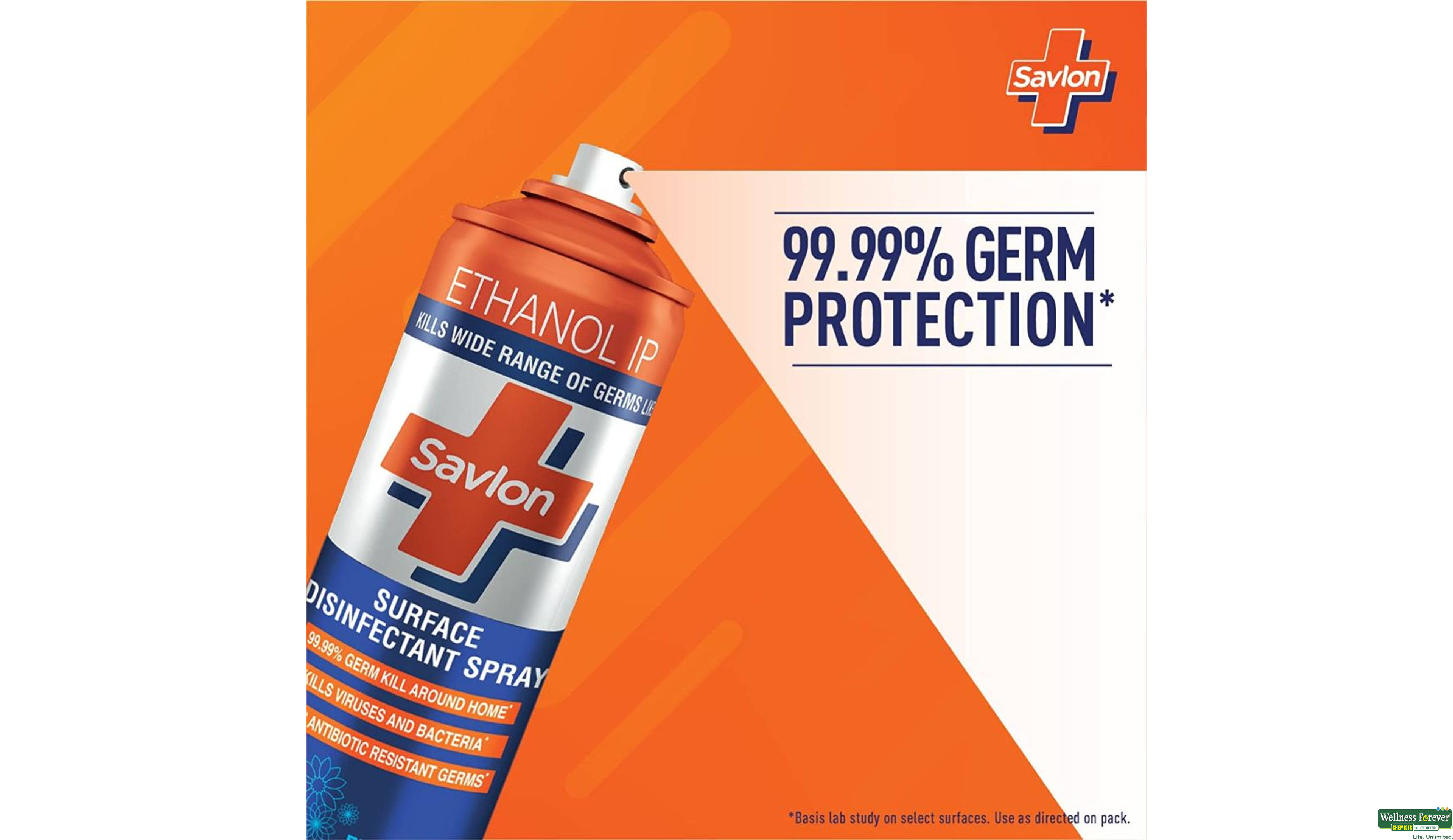 SAVLON SURFACE DISF SPRAY 170GM- 3, 170GM, 