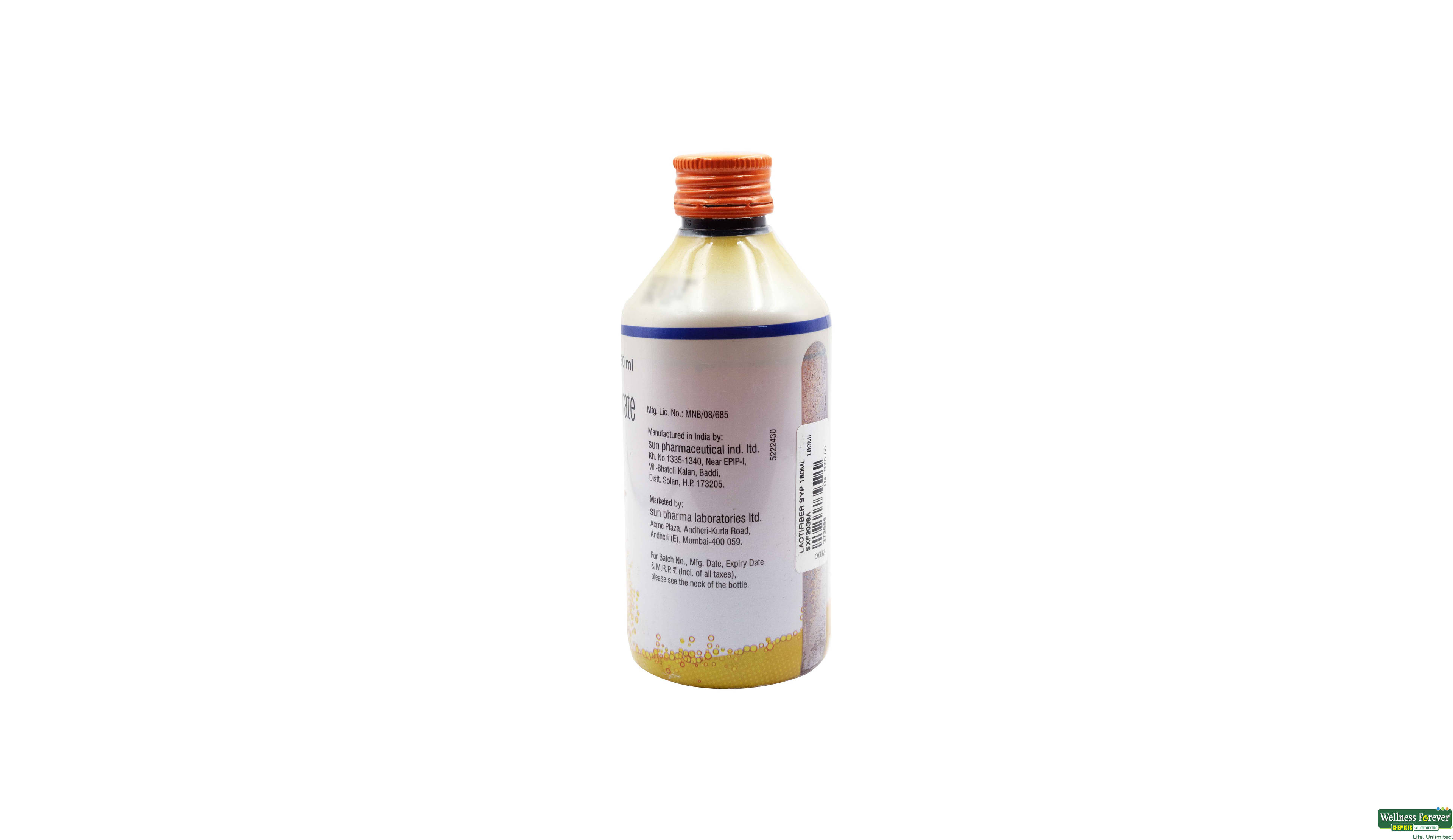 LACTIFIBER SYP 180ML- 2, 180ML, 