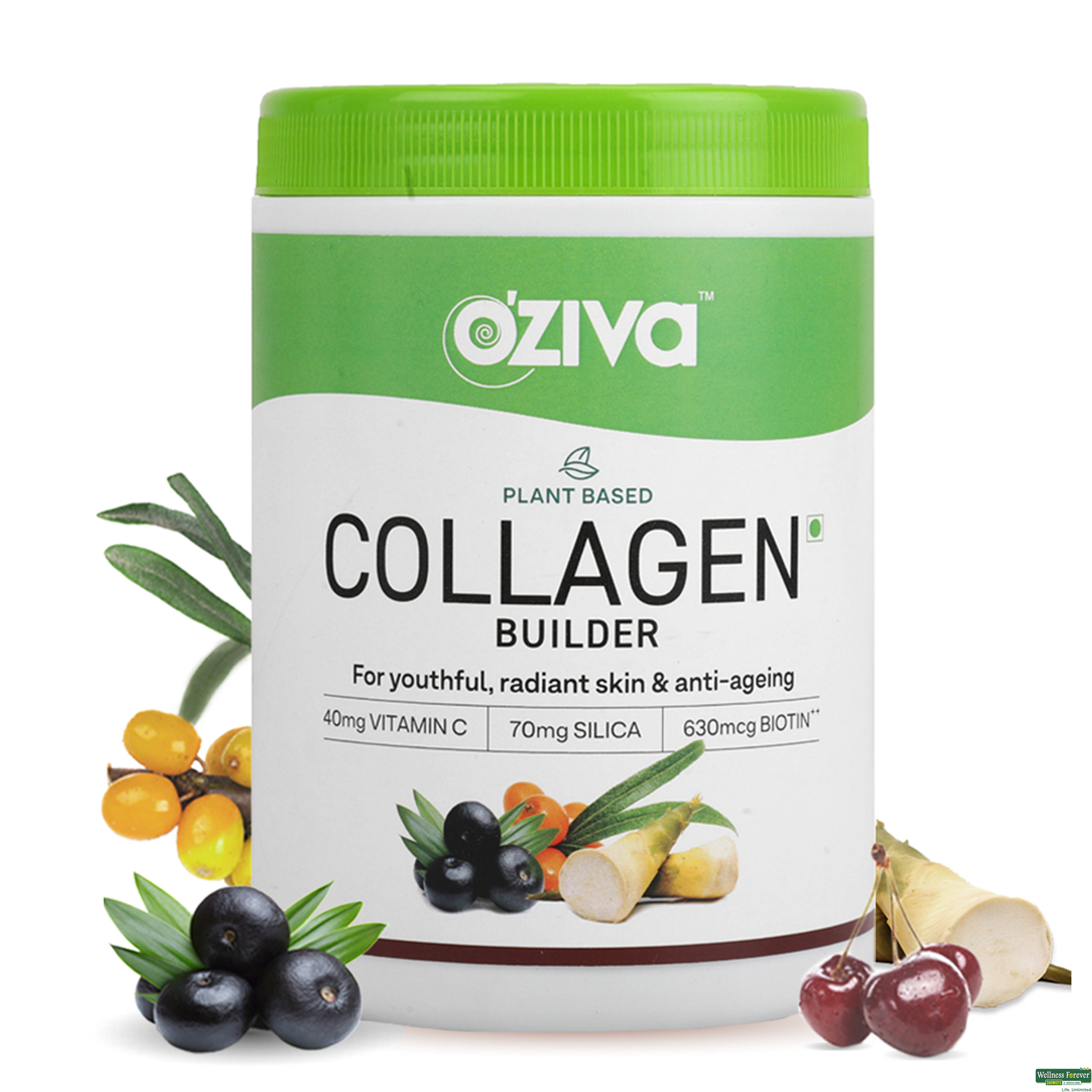 Oziva Plant Based Collagen Builder, 250 g-image