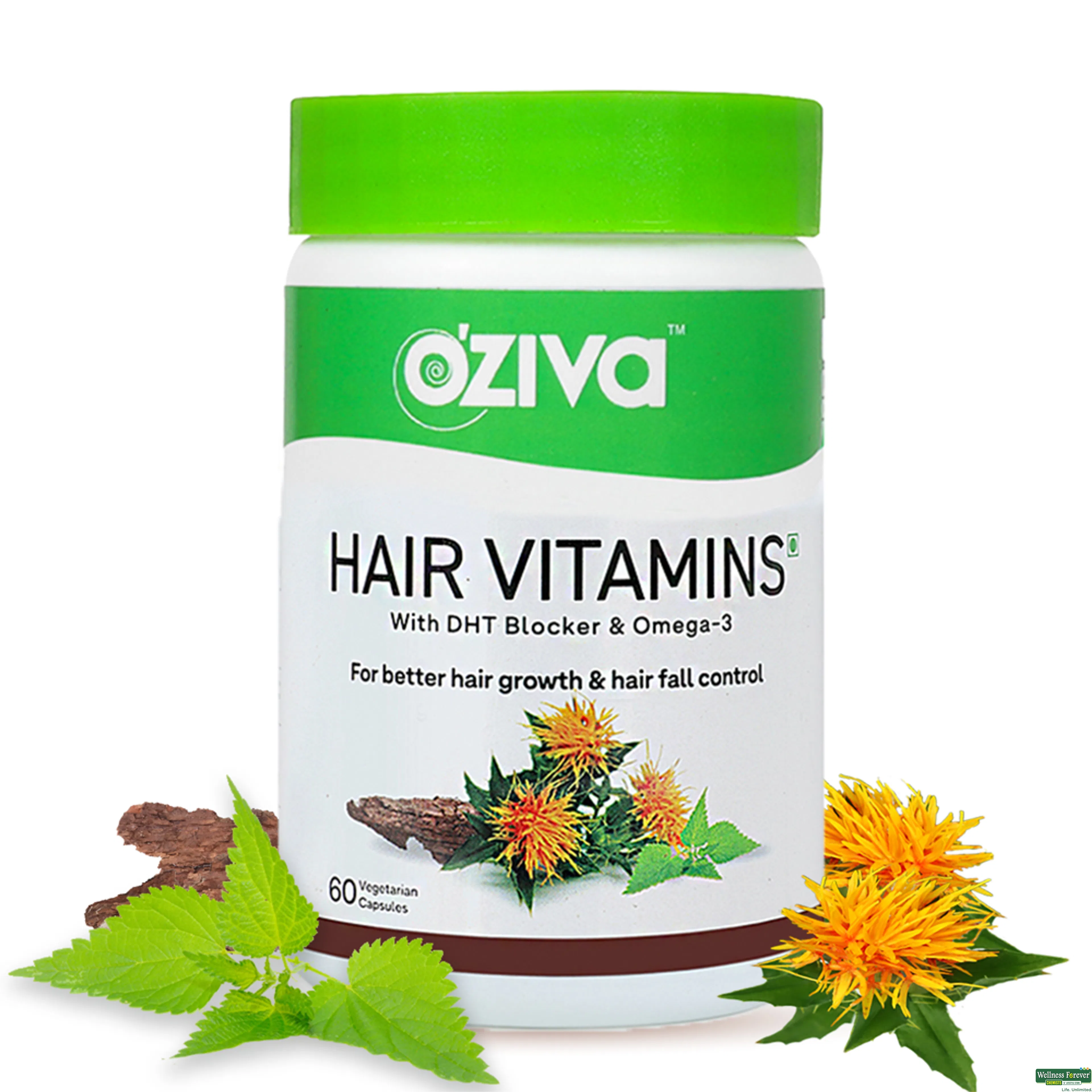 OZIVA HAIR VITAMINS 60CAP-image