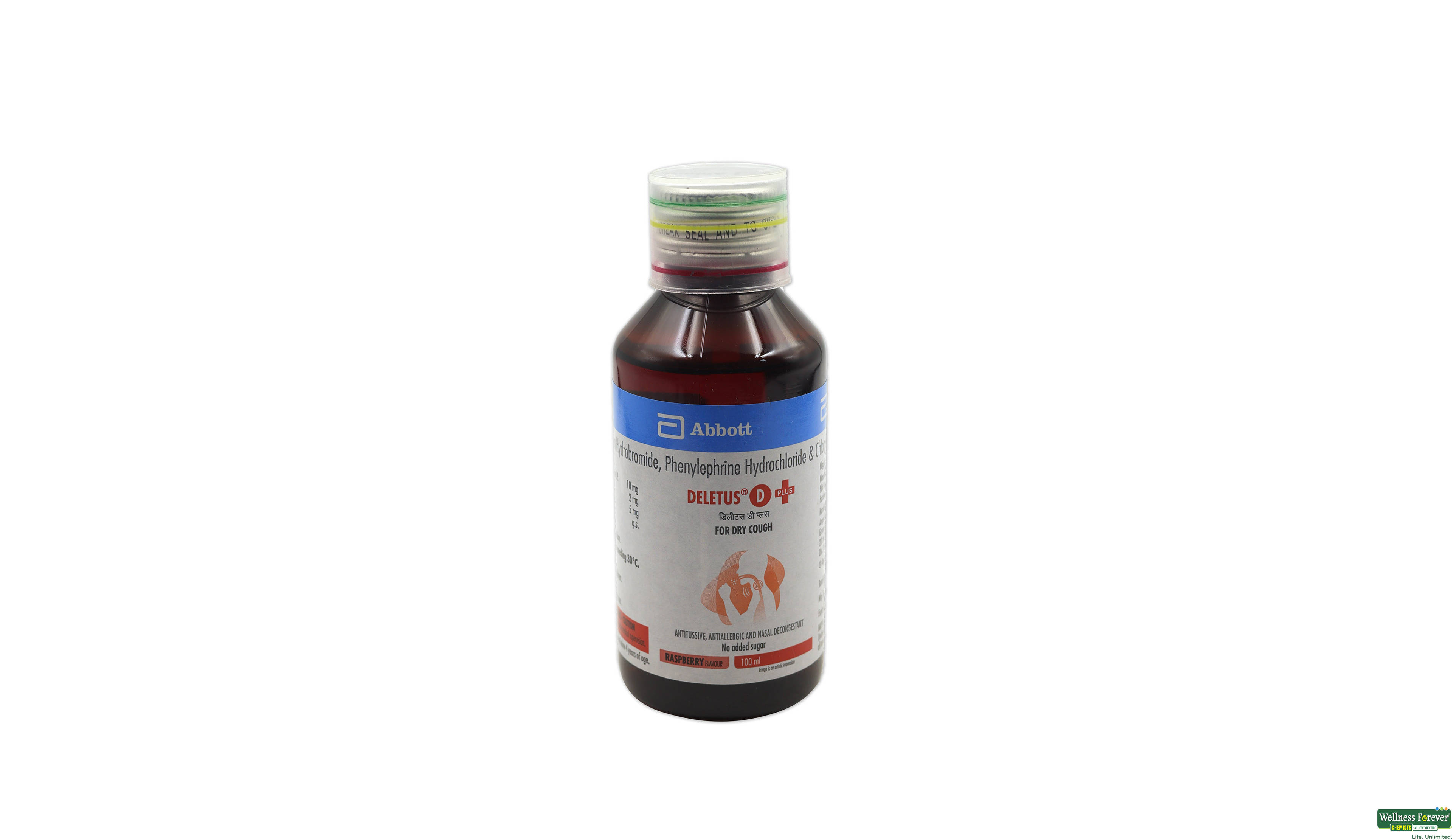 DELETUS-D PLUS SYP 100ML- 1, 100ML, 