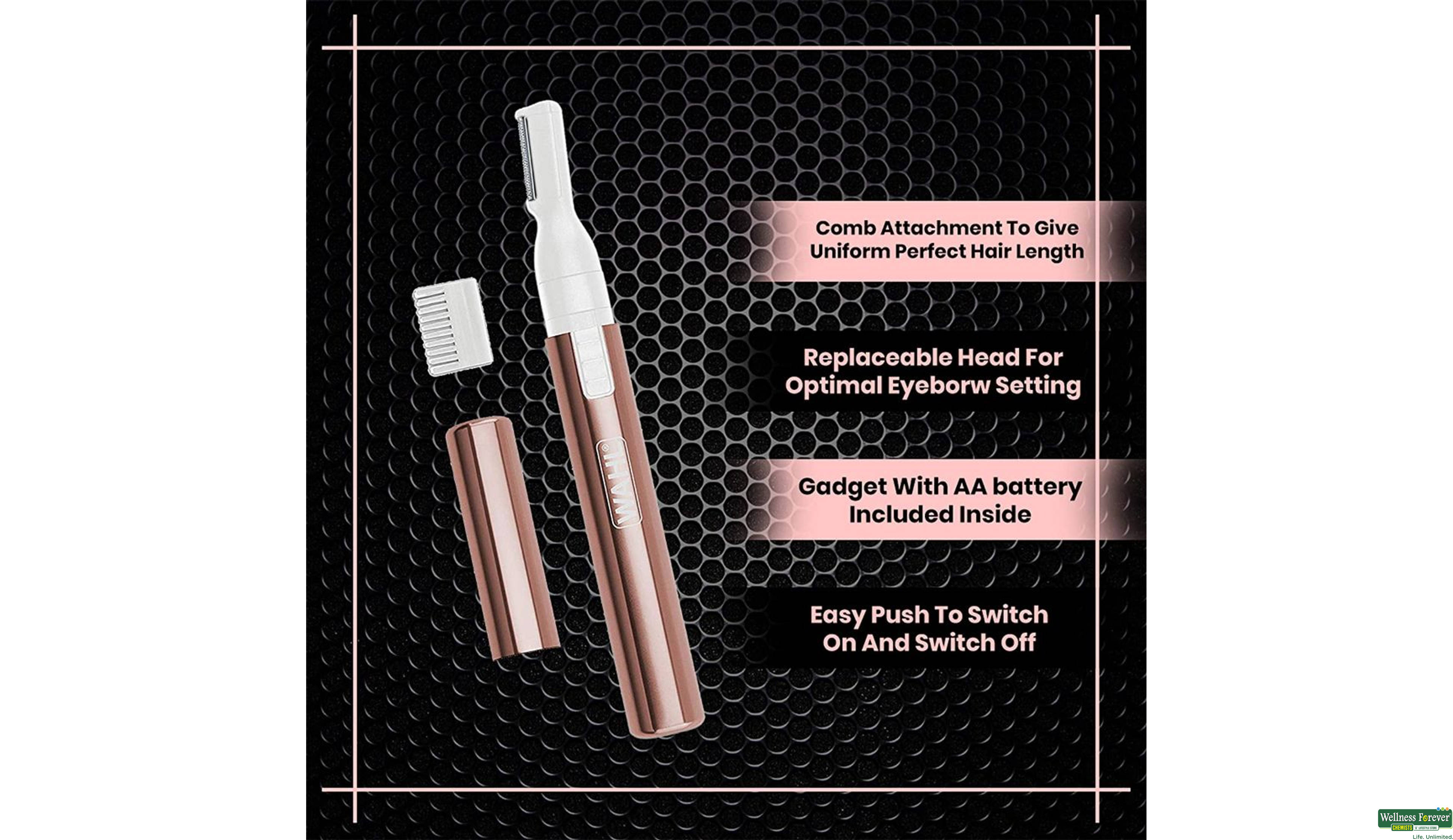 WAHL ROSE GOLD TRIMMER WOMEN 05640-2724 1PC- 2, 1PC, null