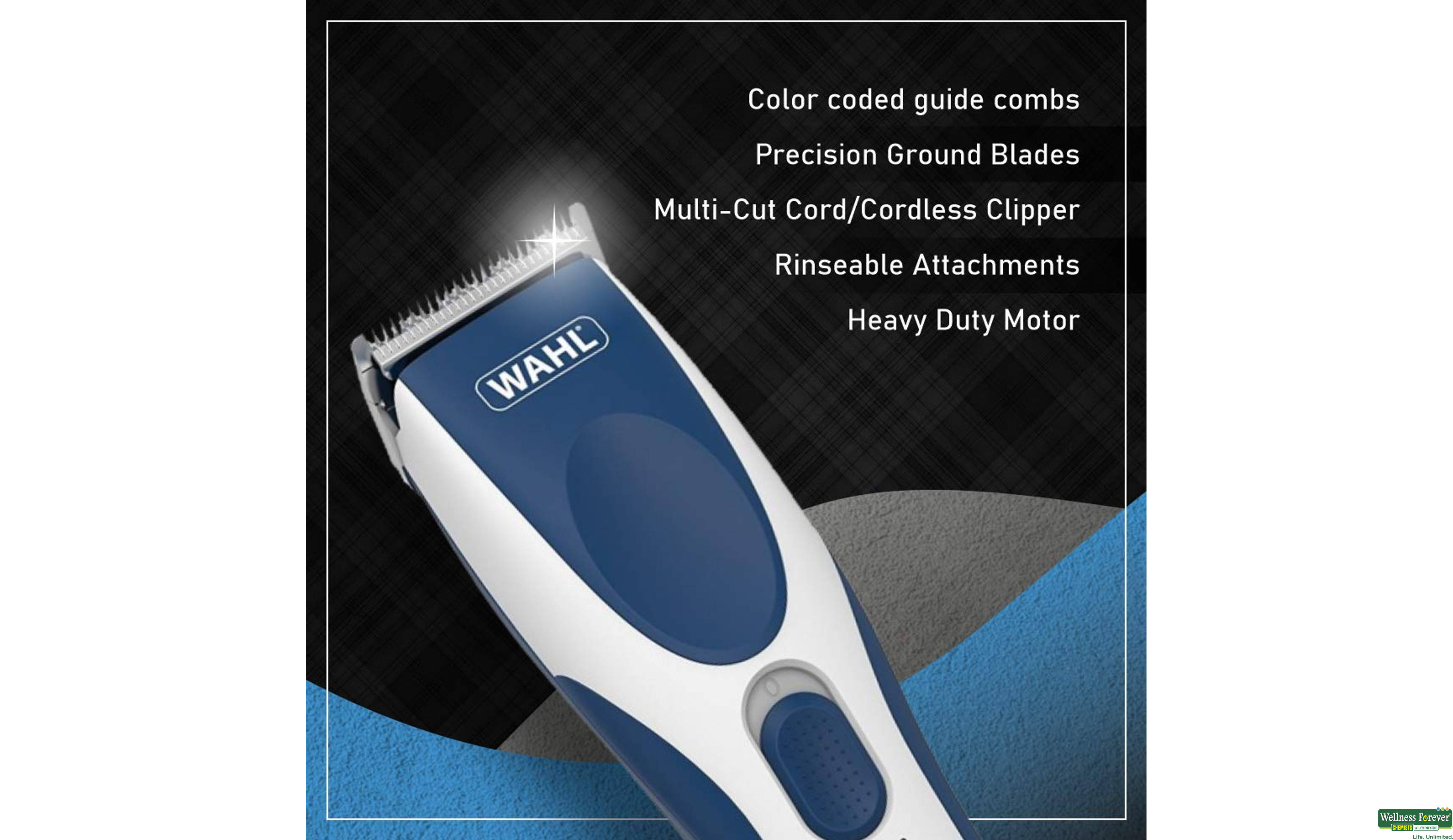 WAHL HR/CLIPPER COLOR PRO 09649-024 1PC- 2, 1PC, null