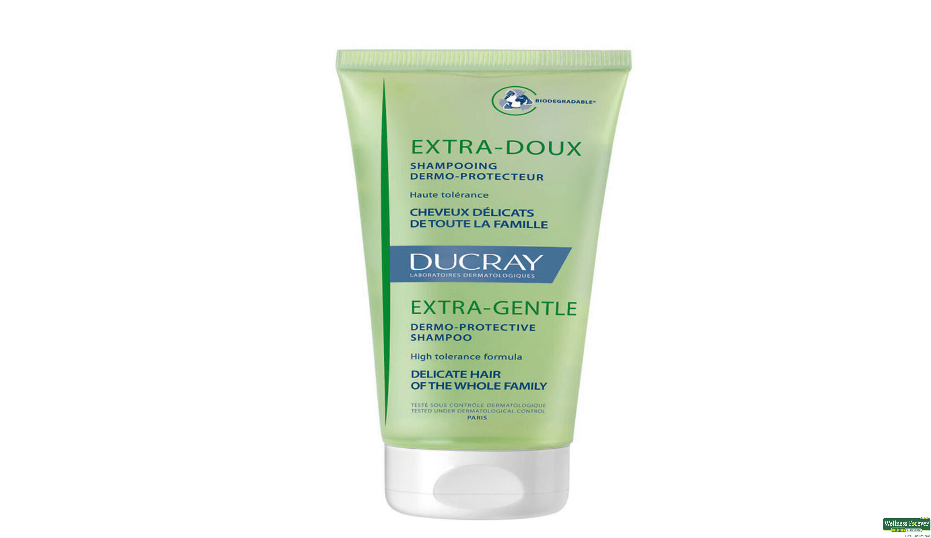 DUCRAY SHMP EXTRA DERMO PROTECTIVE 100ML- 1, 100ML, 