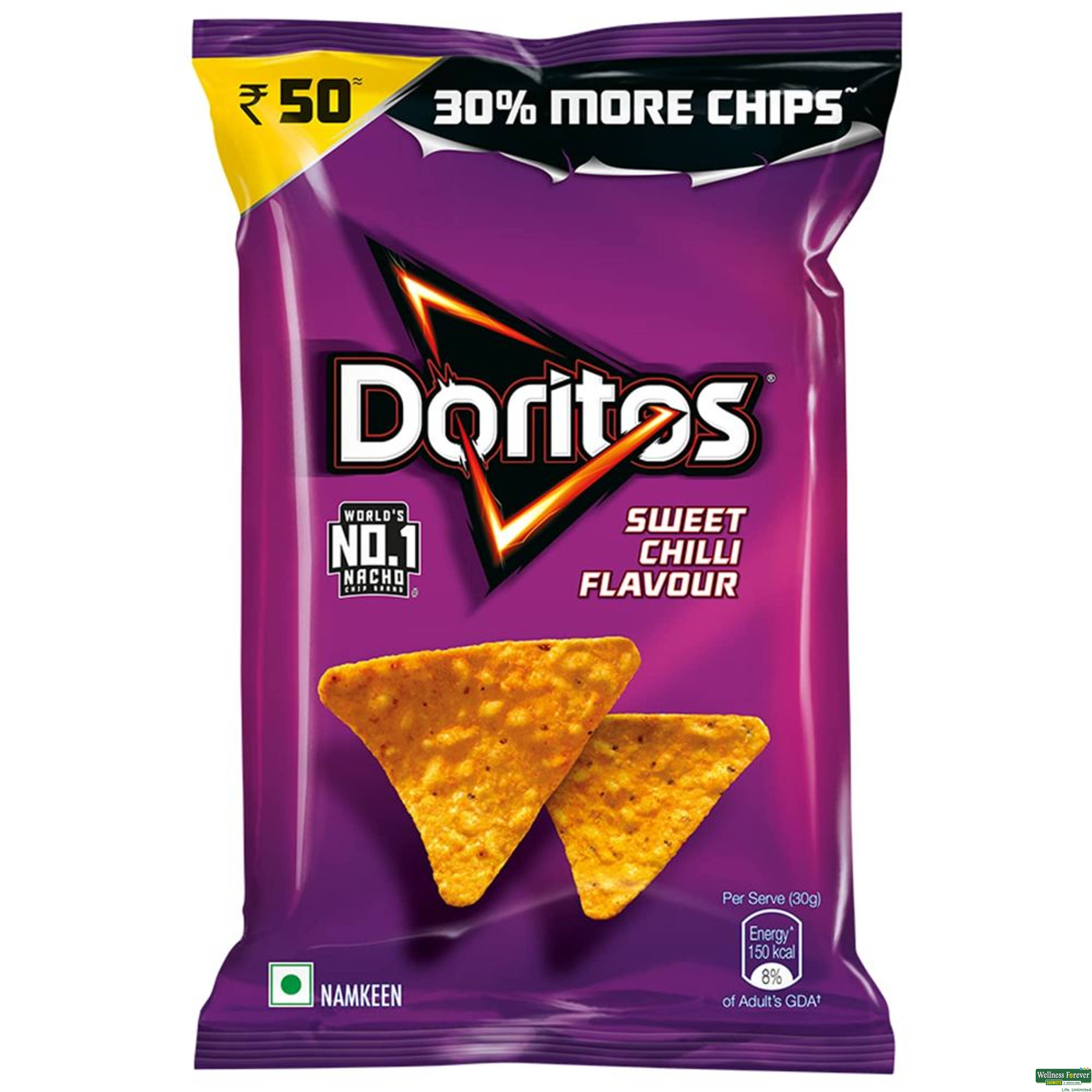 Doritos Nacho Chips Cheese Flavour, 110 g-image