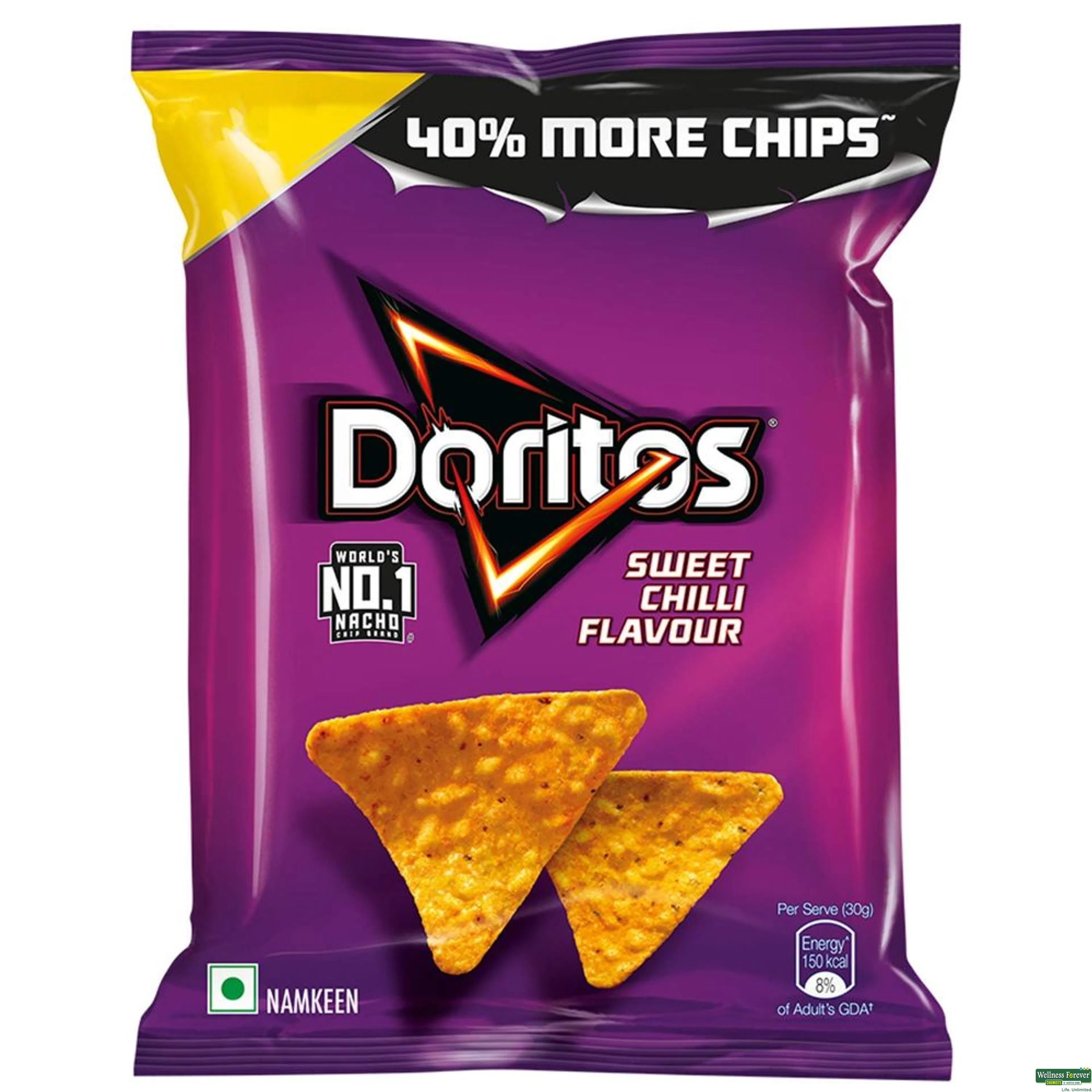 DORITOS CHIPS SWEET CHILLI 60GM-image