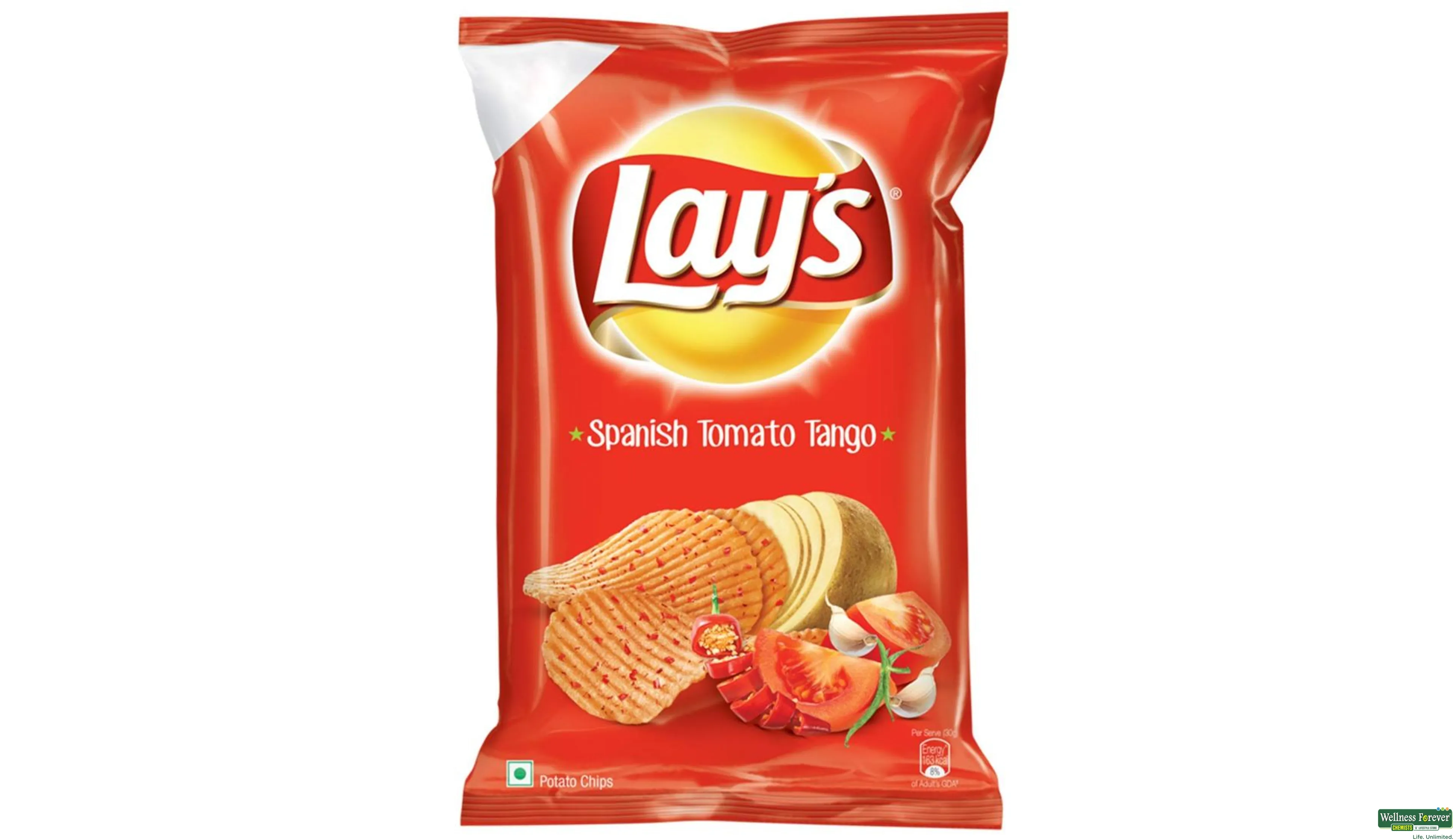 LAYS CHIPS SPANIS TOMATO TANGO 73GM- 1, 73GM, 