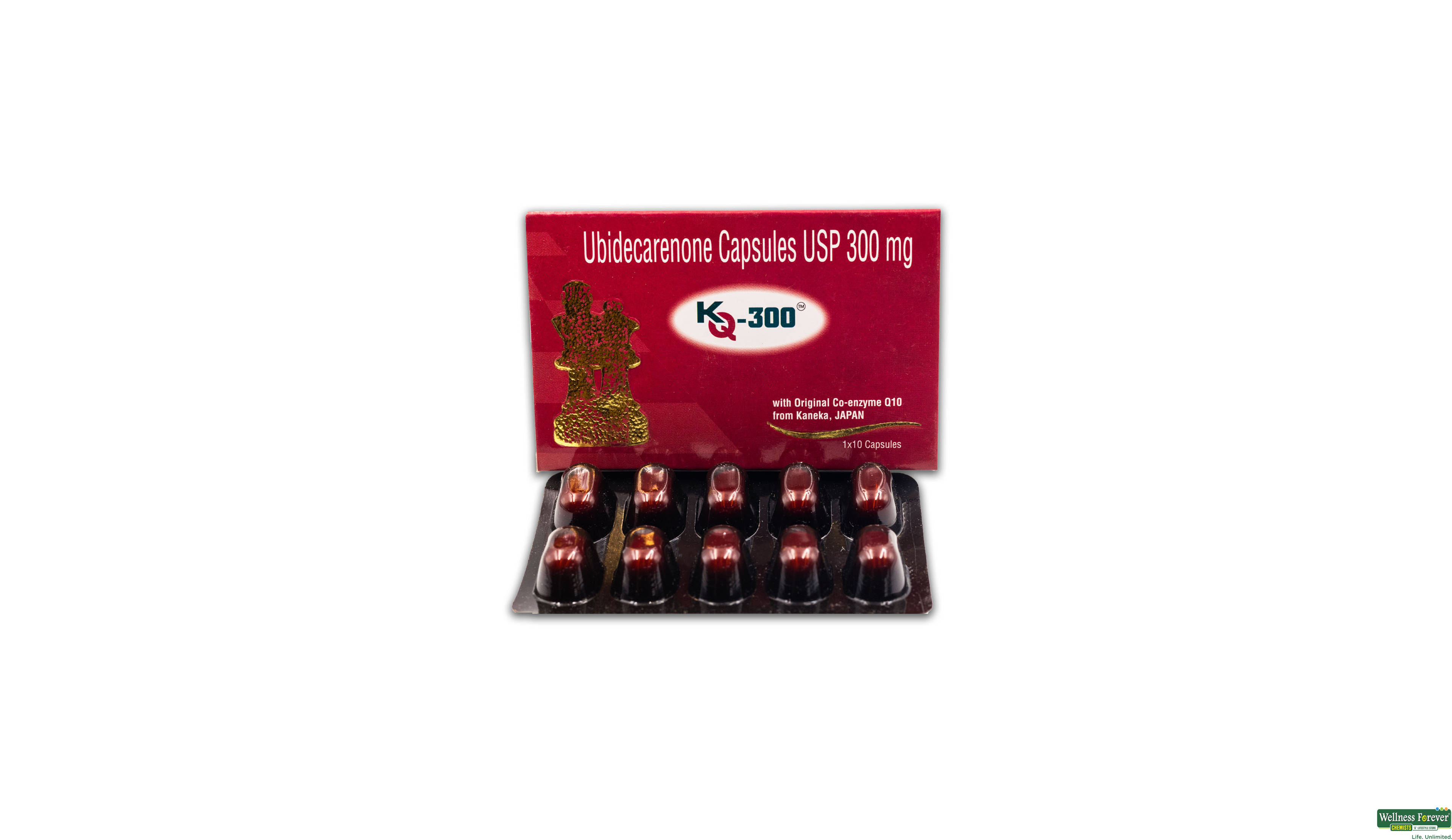 KQ 300MG 10CAP- 1, 10CAP, 