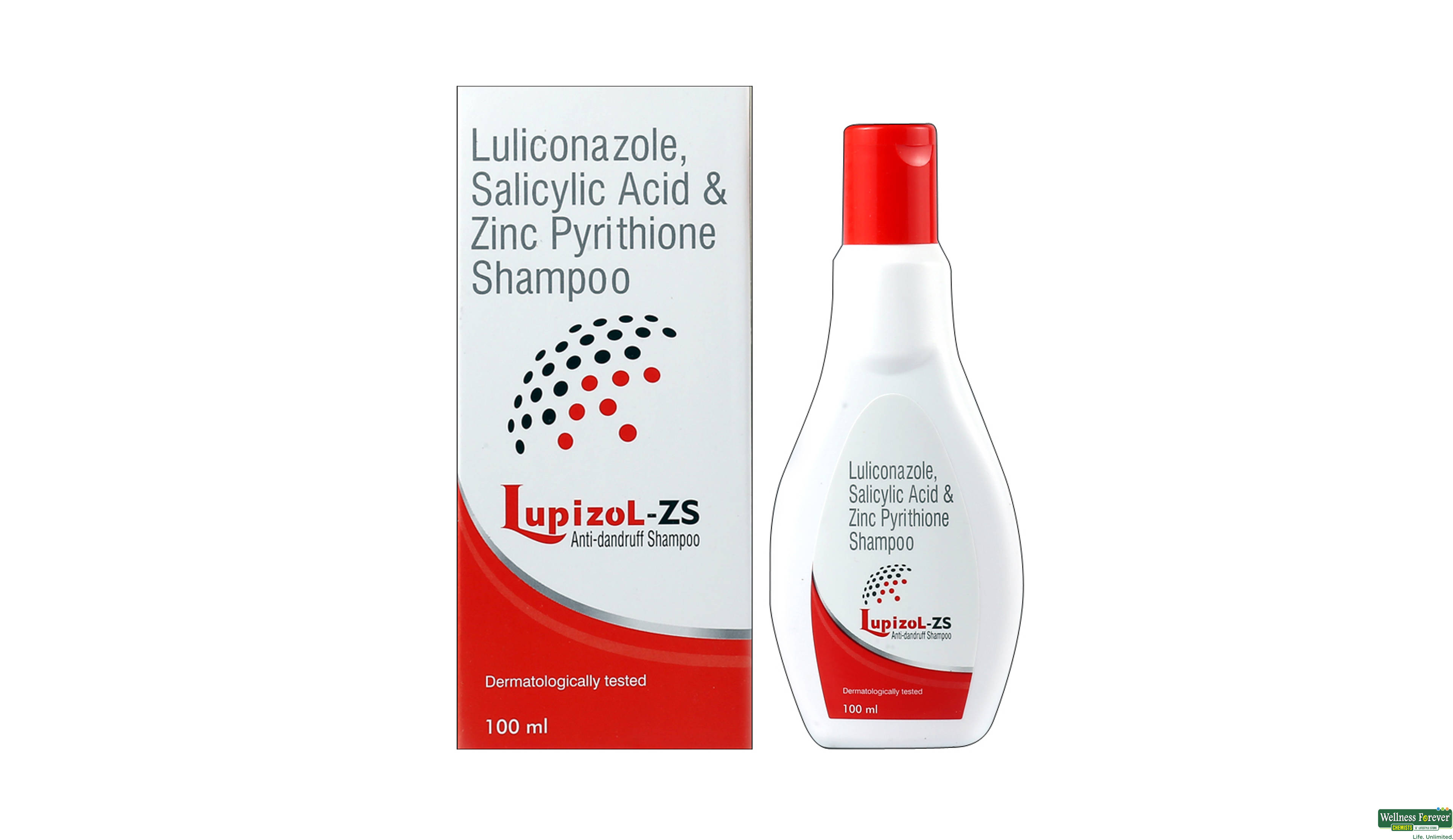 LUPIZOL-ZS ANTI/DAND SHAMP 100ML- 1, 100ML, 