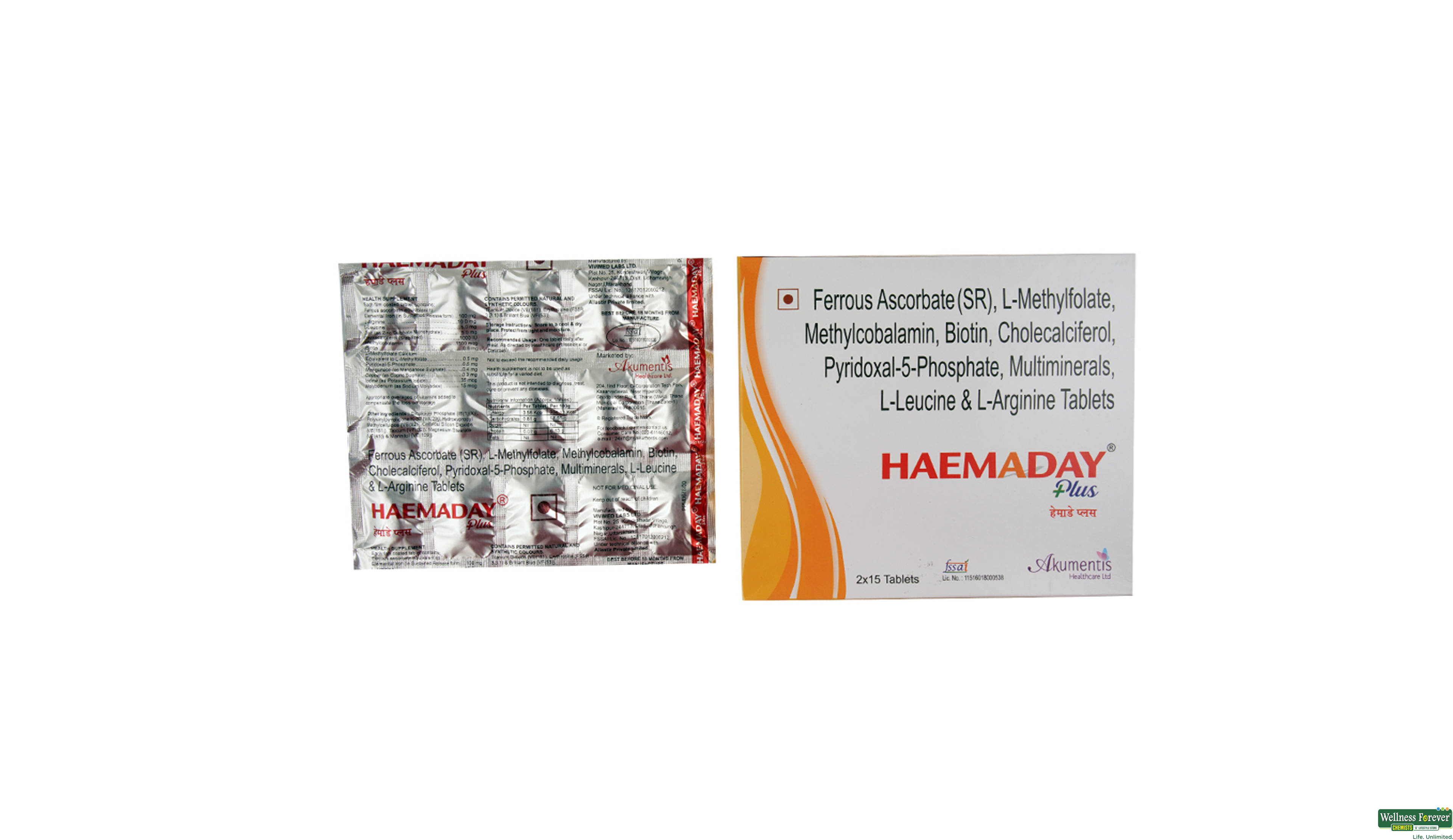 HAEMADAY-PLUS 15TAB- 1, 15TAB, 
