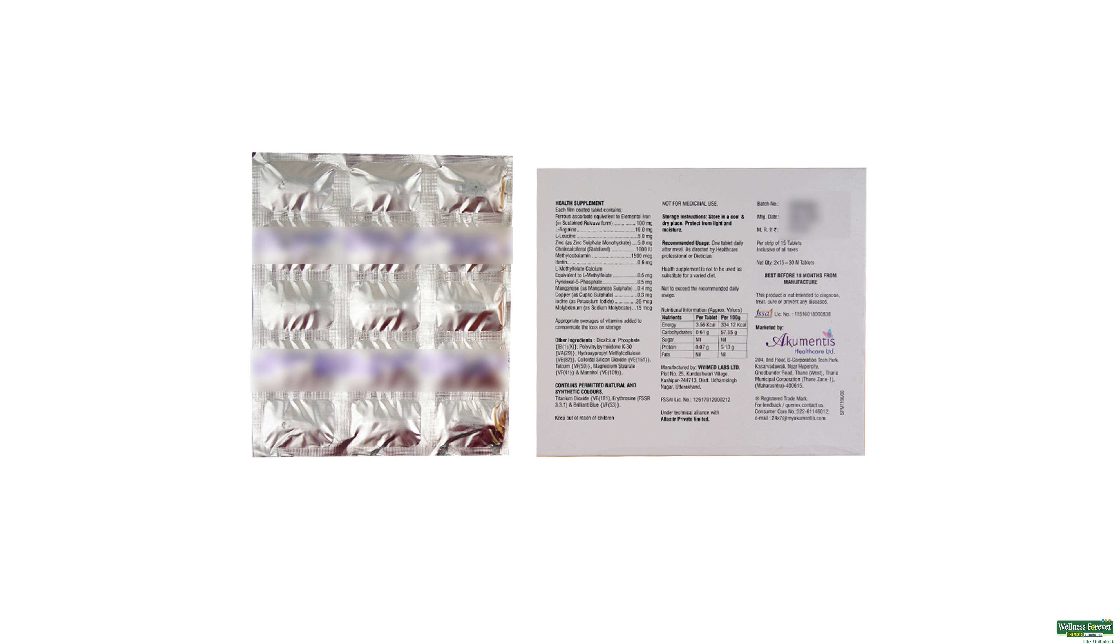 HAEMADAY-PLUS 15TAB- 2, 15TAB, 