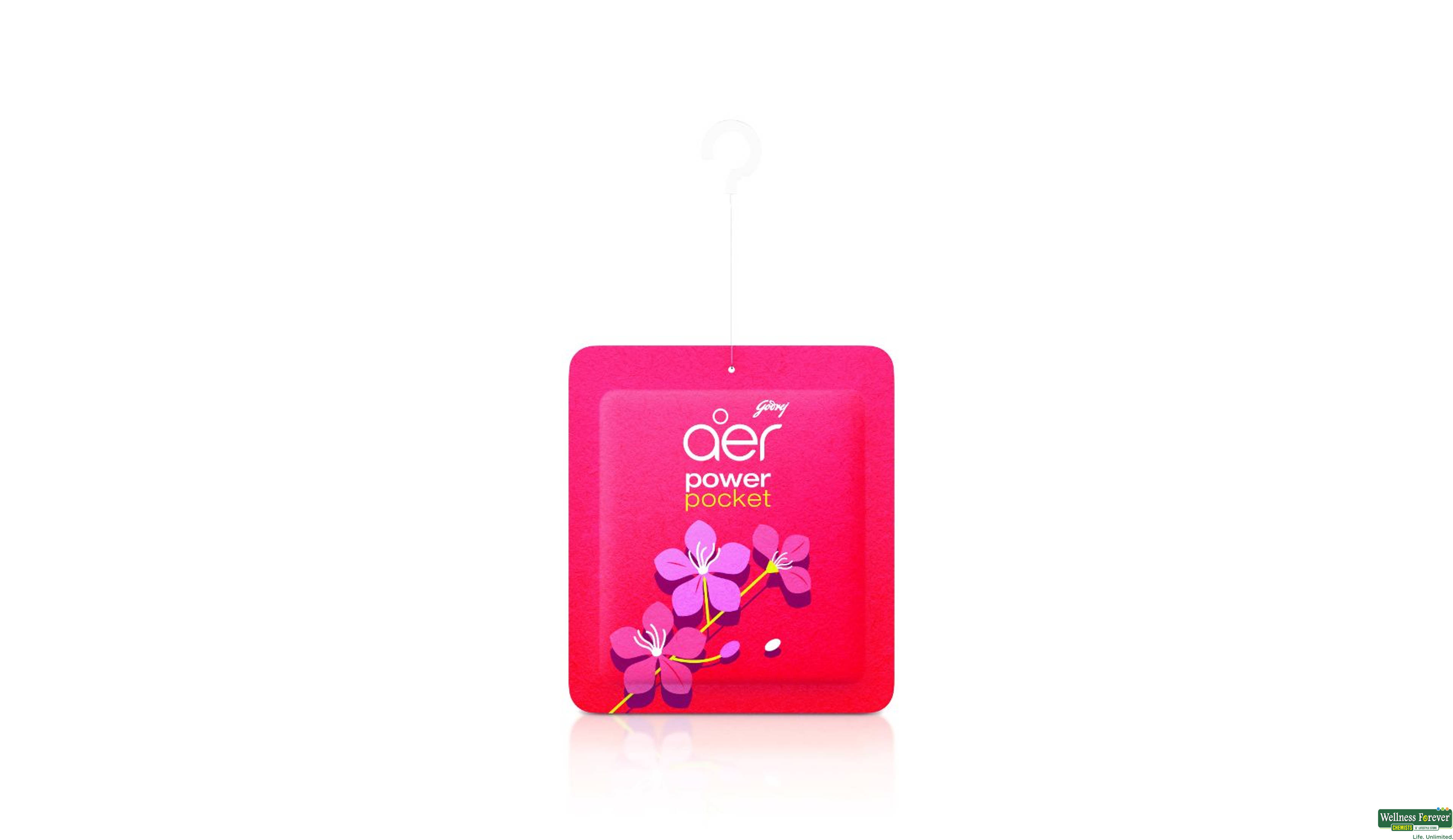 GOD AER R/FR POWER POCKET FRESH BLOSSOM 1PC- 3, 1PC, 