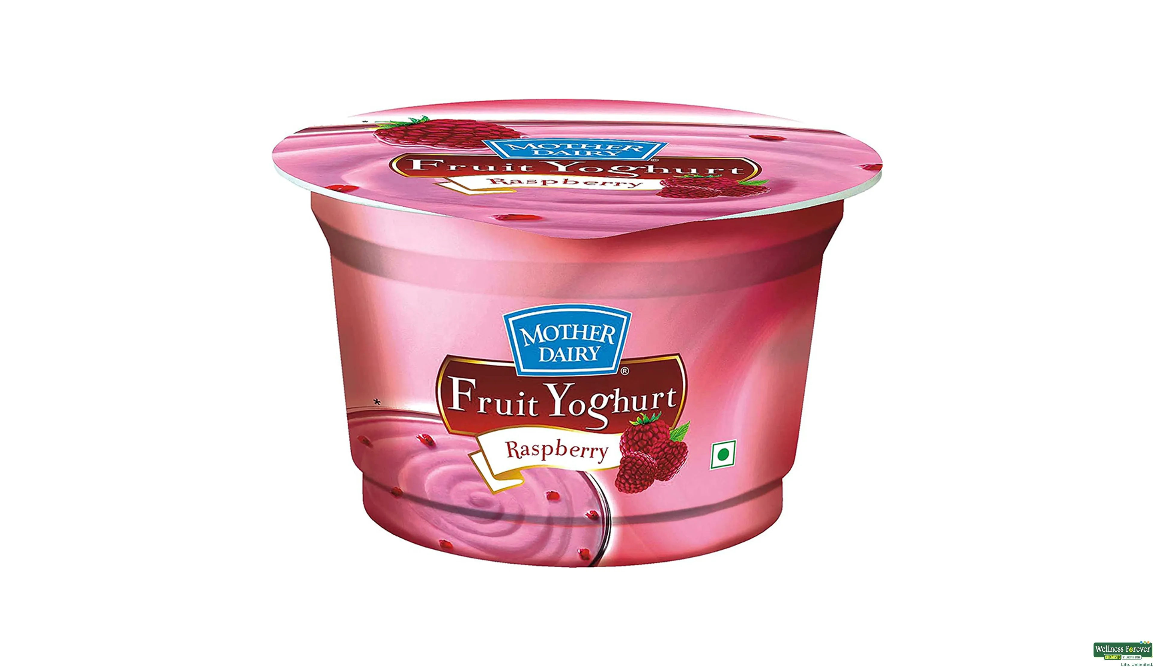Buy Mother Dairy Yoghurt, Raspberry, 100 g Online at Best Prices