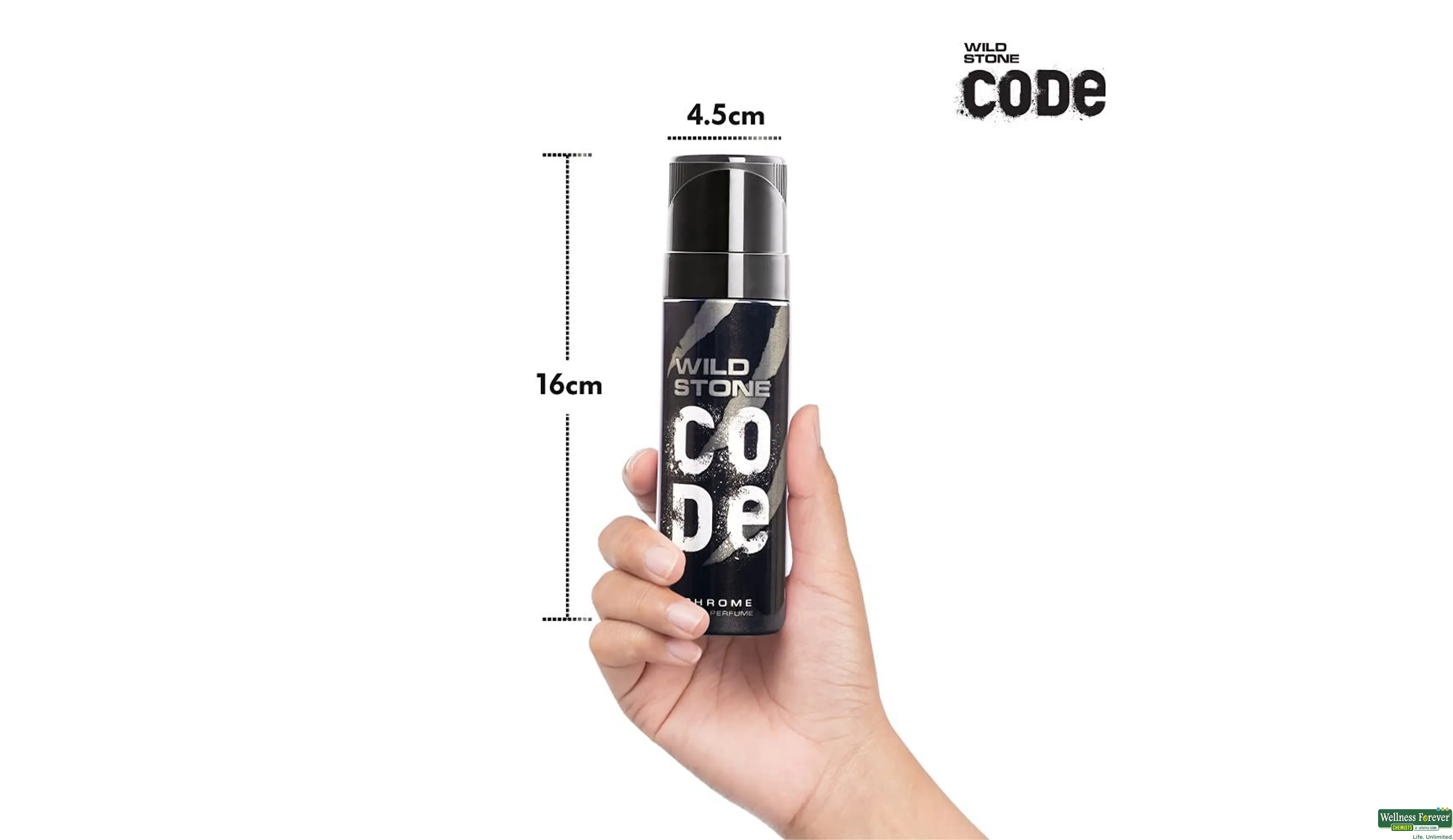 Buy Wild Stone Chrome Deodorant Spray For Menm 120 ml Online at