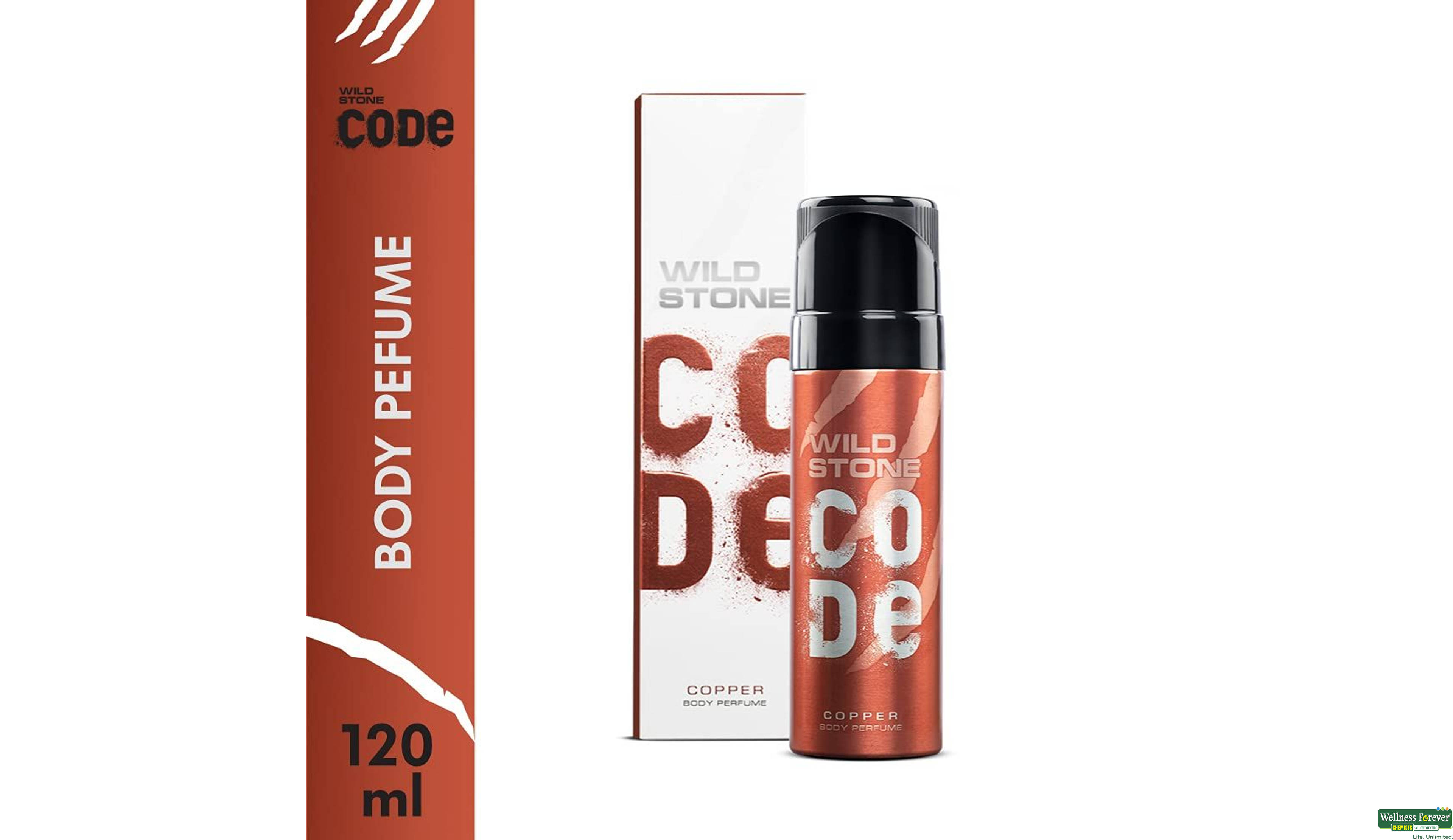 WILD STONE DEO COPPER 120ML- 1, 120ML, null