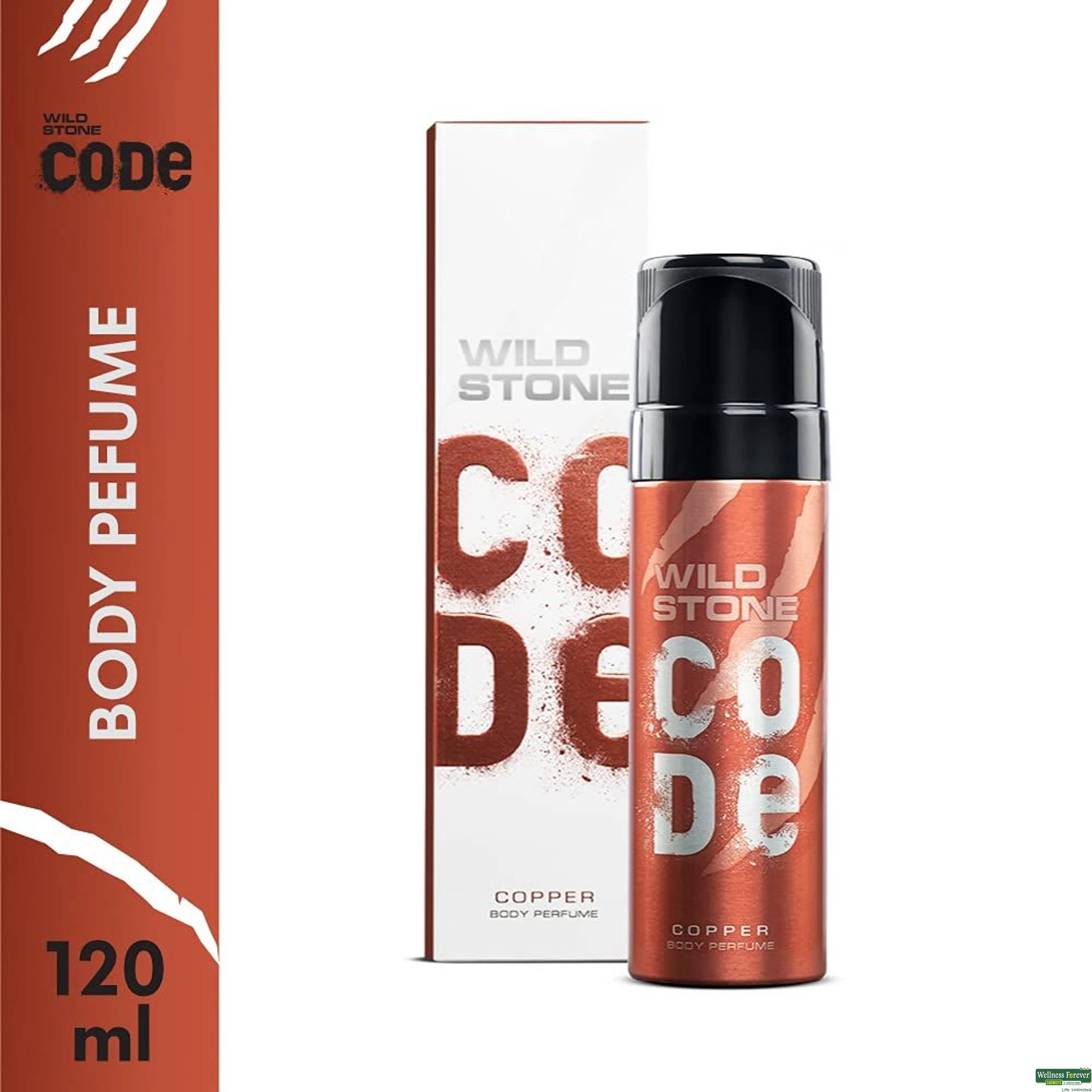 Buy Wild Stone Code Gold Perfume Body Spray For Men 120 ml Online