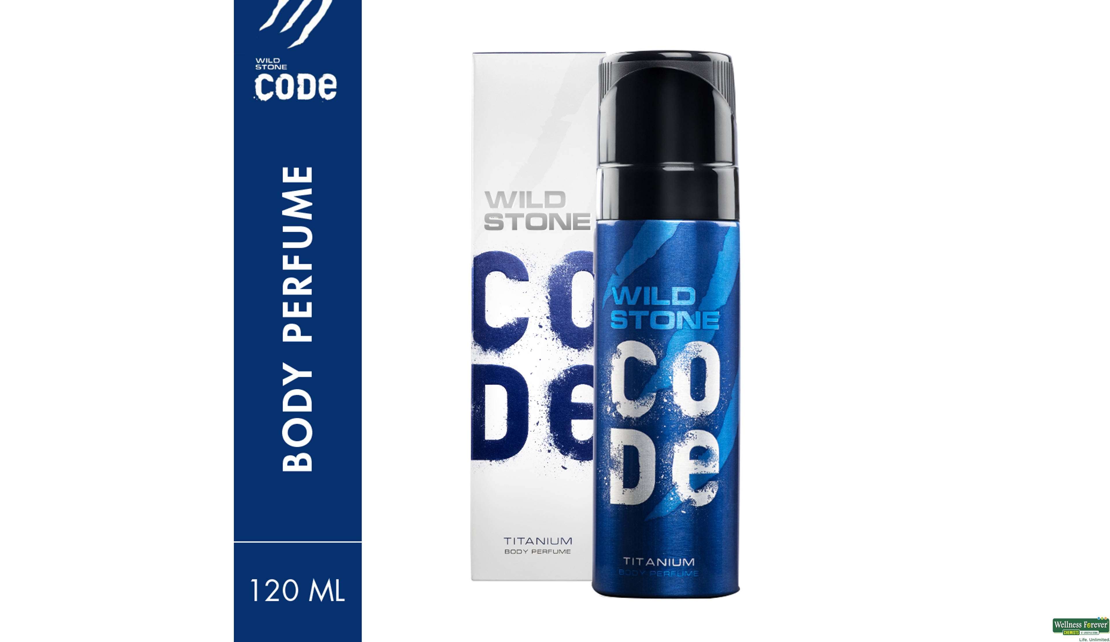 WILD STONE PERF TITANIUM 120ML- 1, 120ML, null