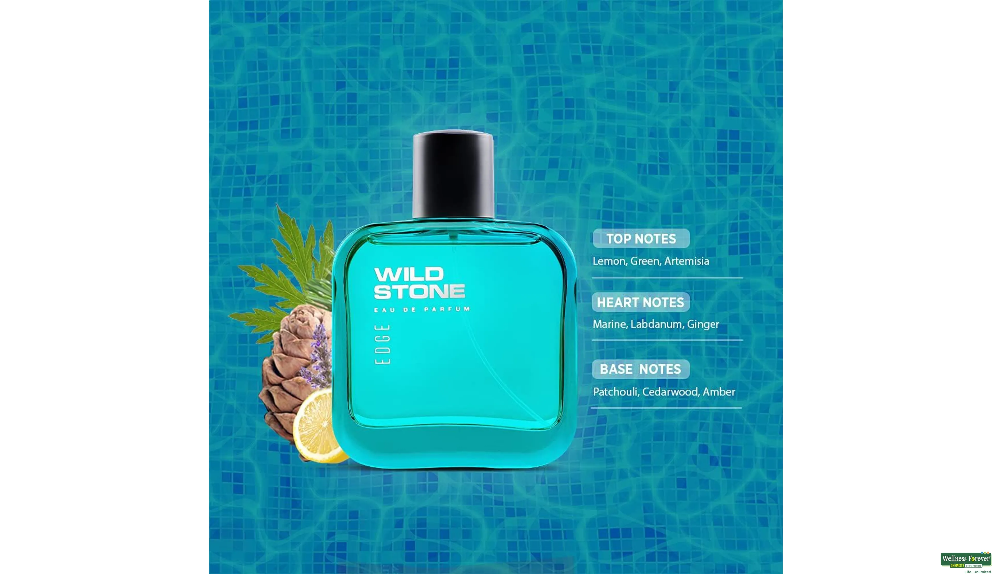 Wild stone edge perfume 100ml top