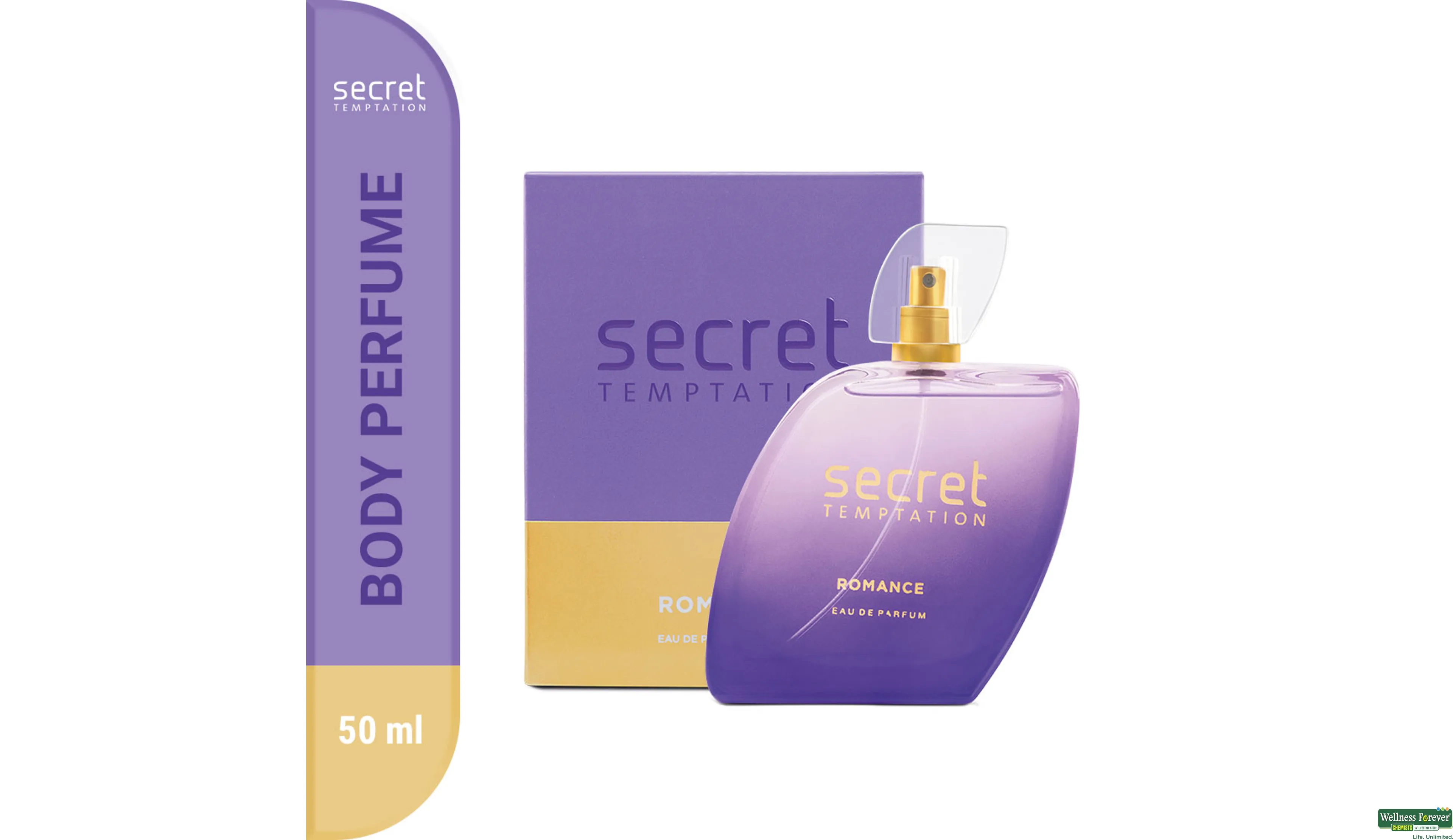 Buy Secret Temptation Eau De Parfum Romance 50 ml Online at Best