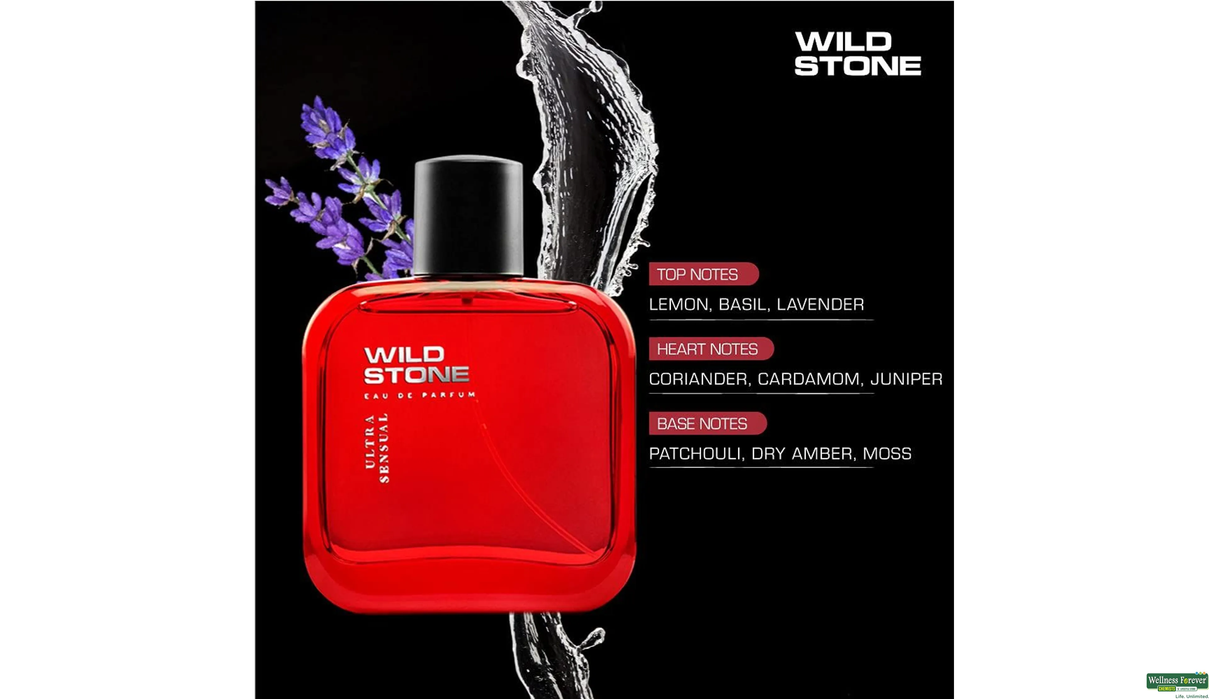 Buy Wild Stone Ultra Sensual Perfume Spray for Men 100 ml Online