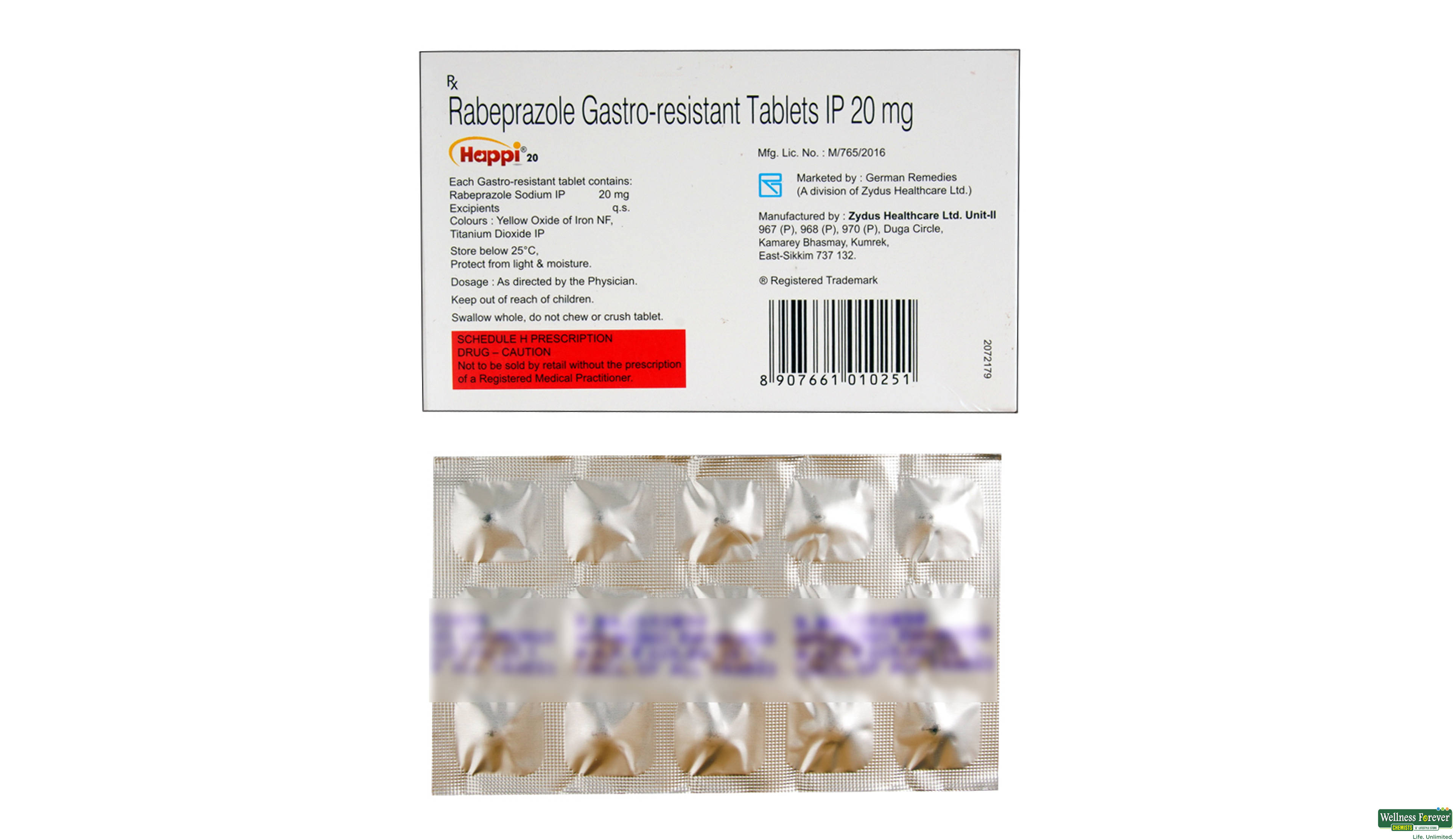 HAPPI 20MG 15TAB- 2, 15TAB, 