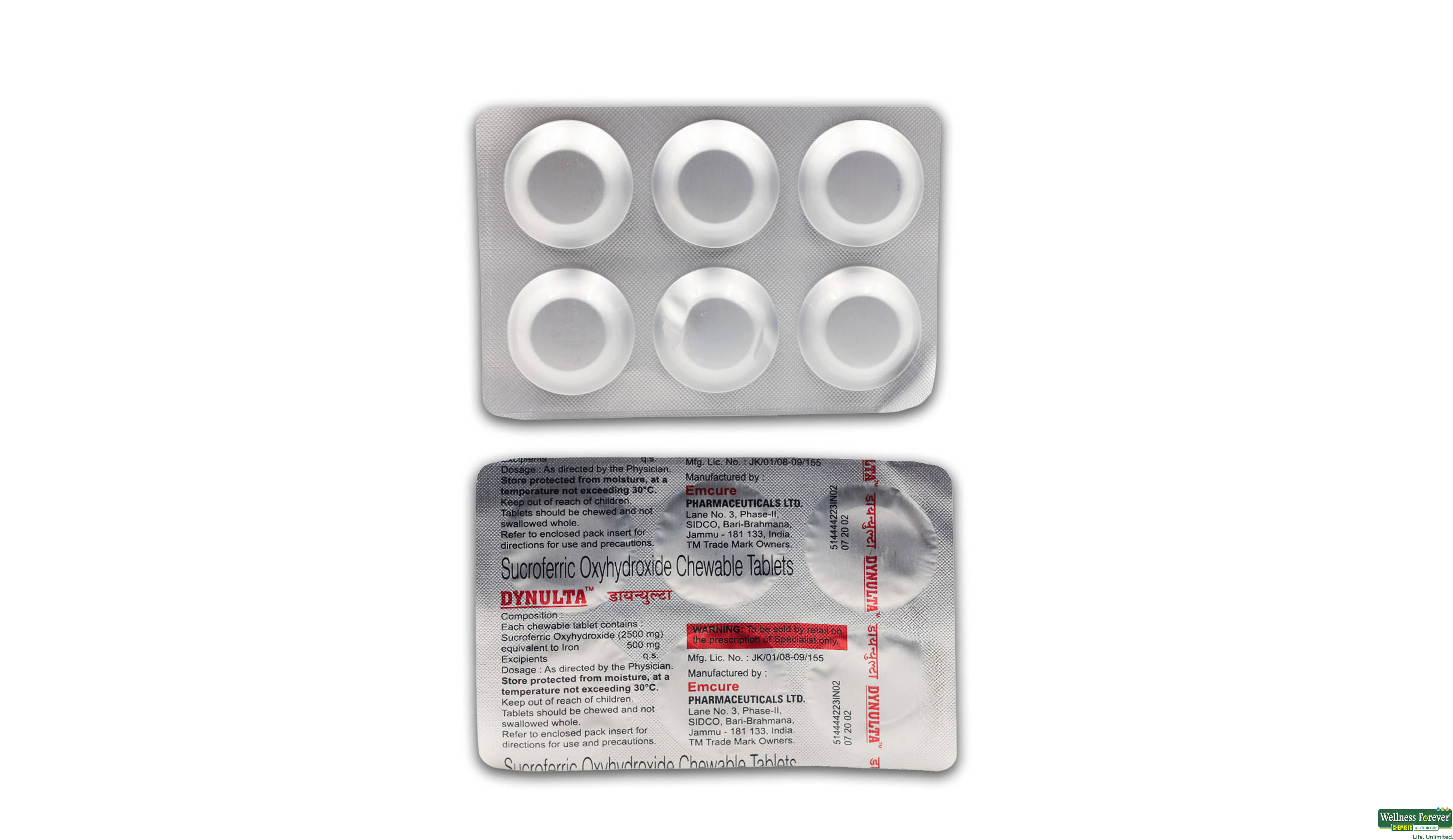 DYNULTA CHEW 6TAB- 1, 6TAB, 