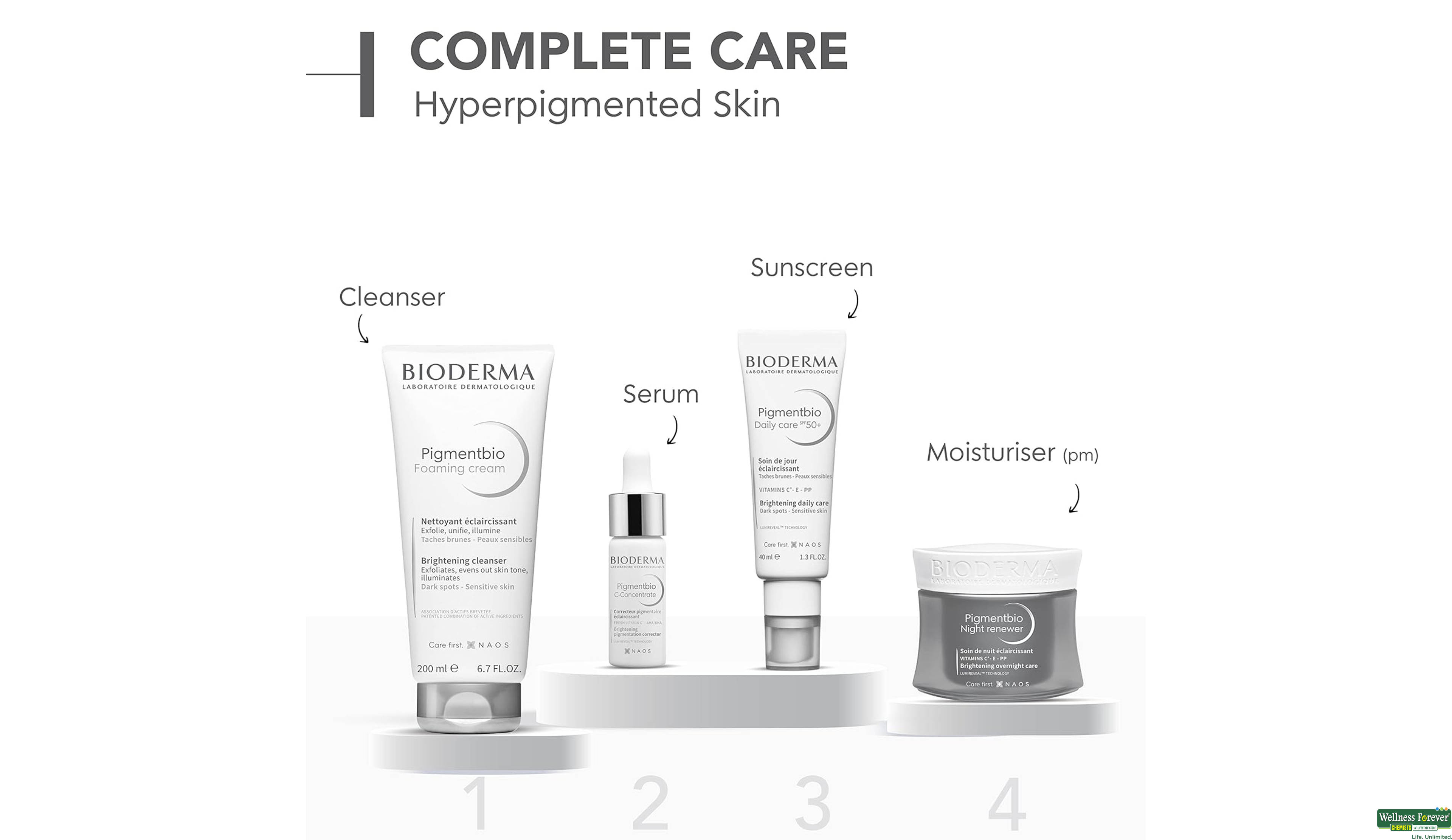 BIODERMA PIGMENTBIO FOAM CREAM 200ML- 5, 200ML, 