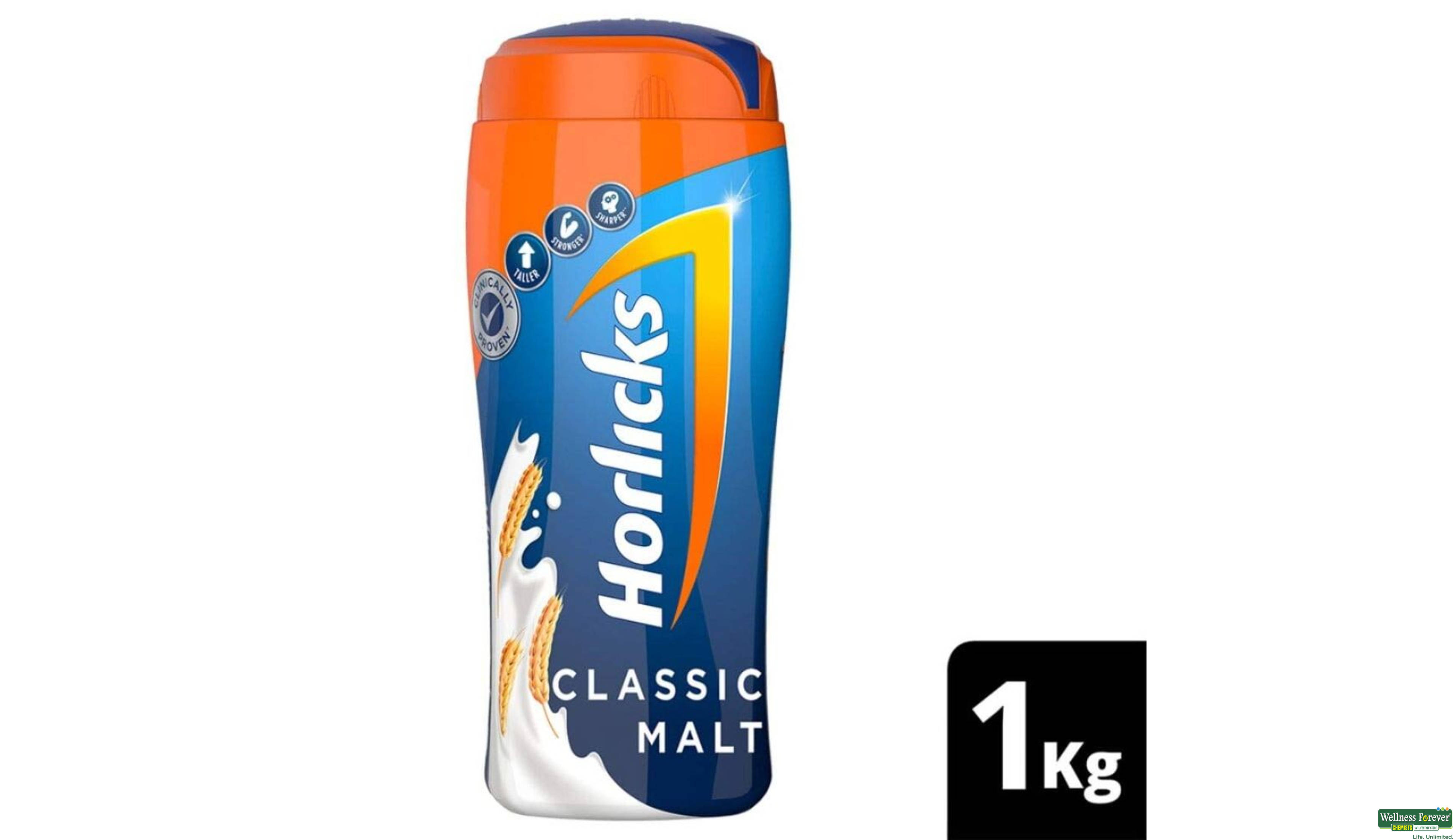 HORLICKS PWDR CLASSIC MALT 900GM- 2, 900GM, null