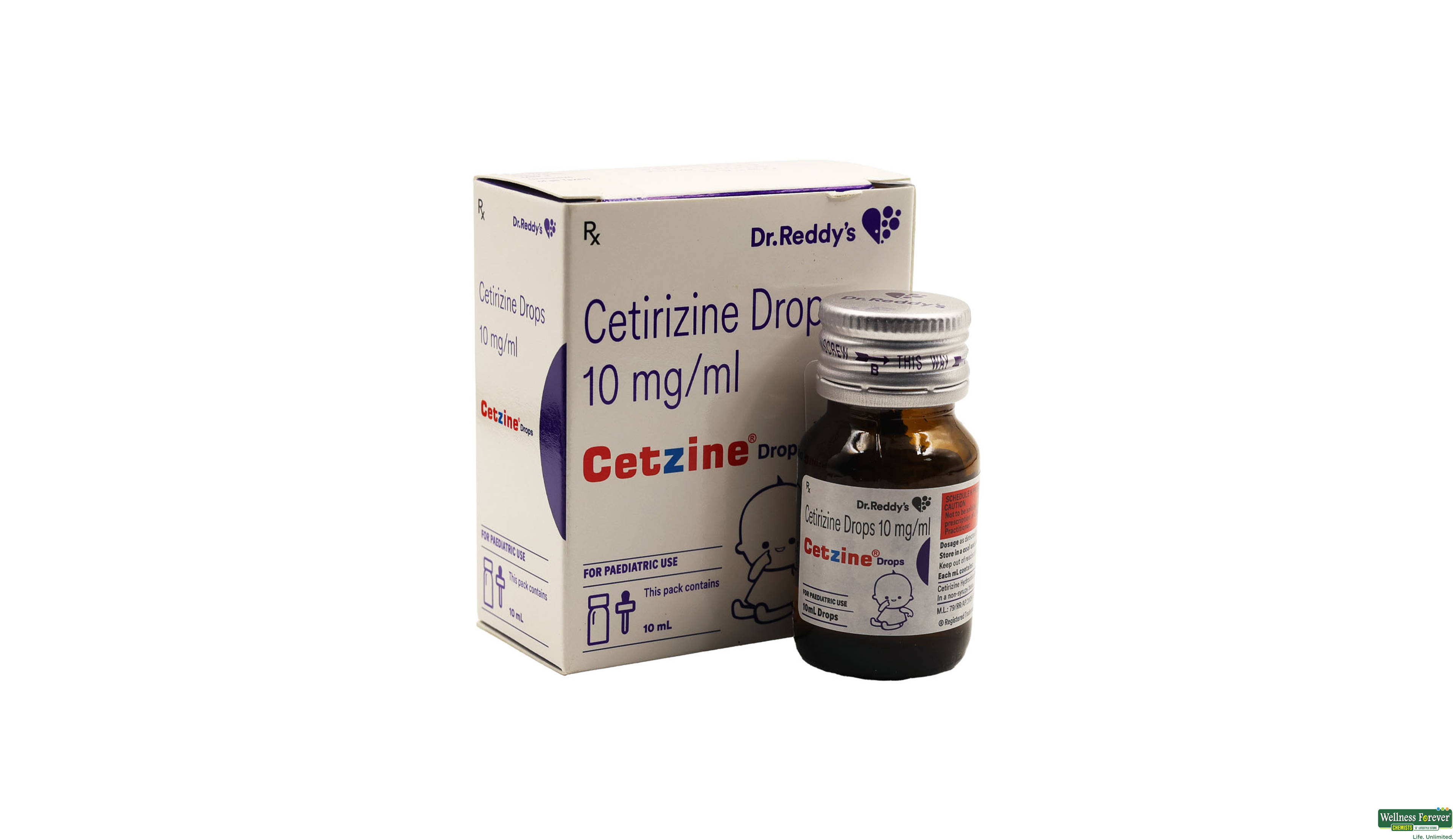 CETZINE DROPS 10ML- 1, 10ML, 