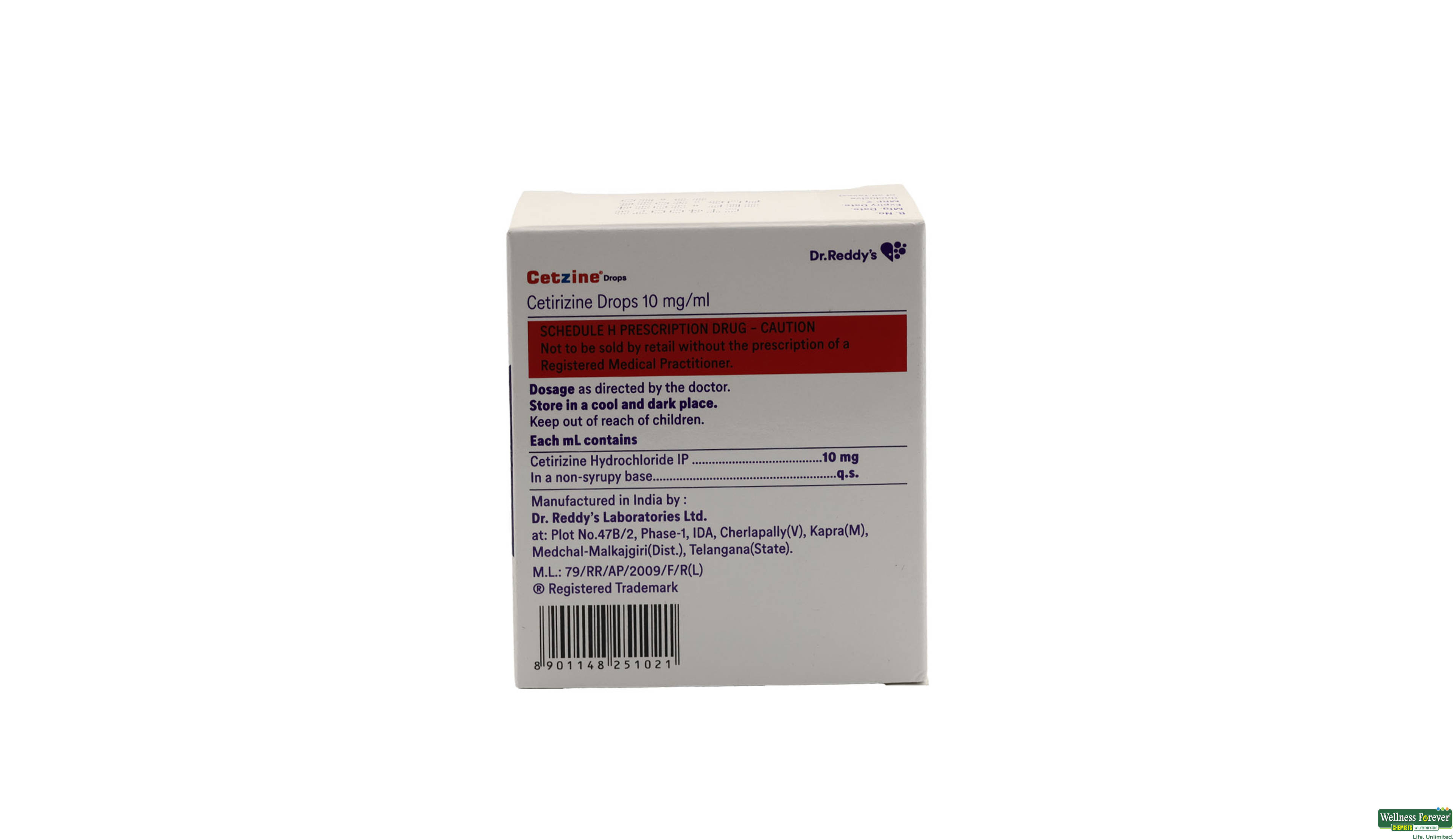 CETZINE DROPS 10ML- 2, 10ML, 