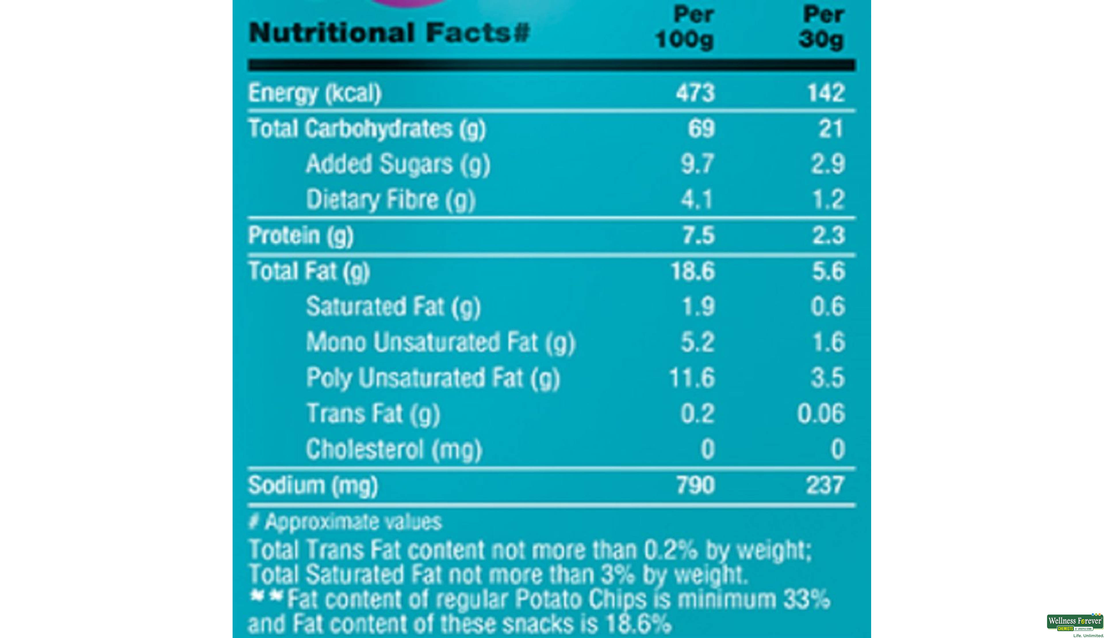TOO YUMM CHIPS DHAI PAPDI 75GM- 4, 75GM, null