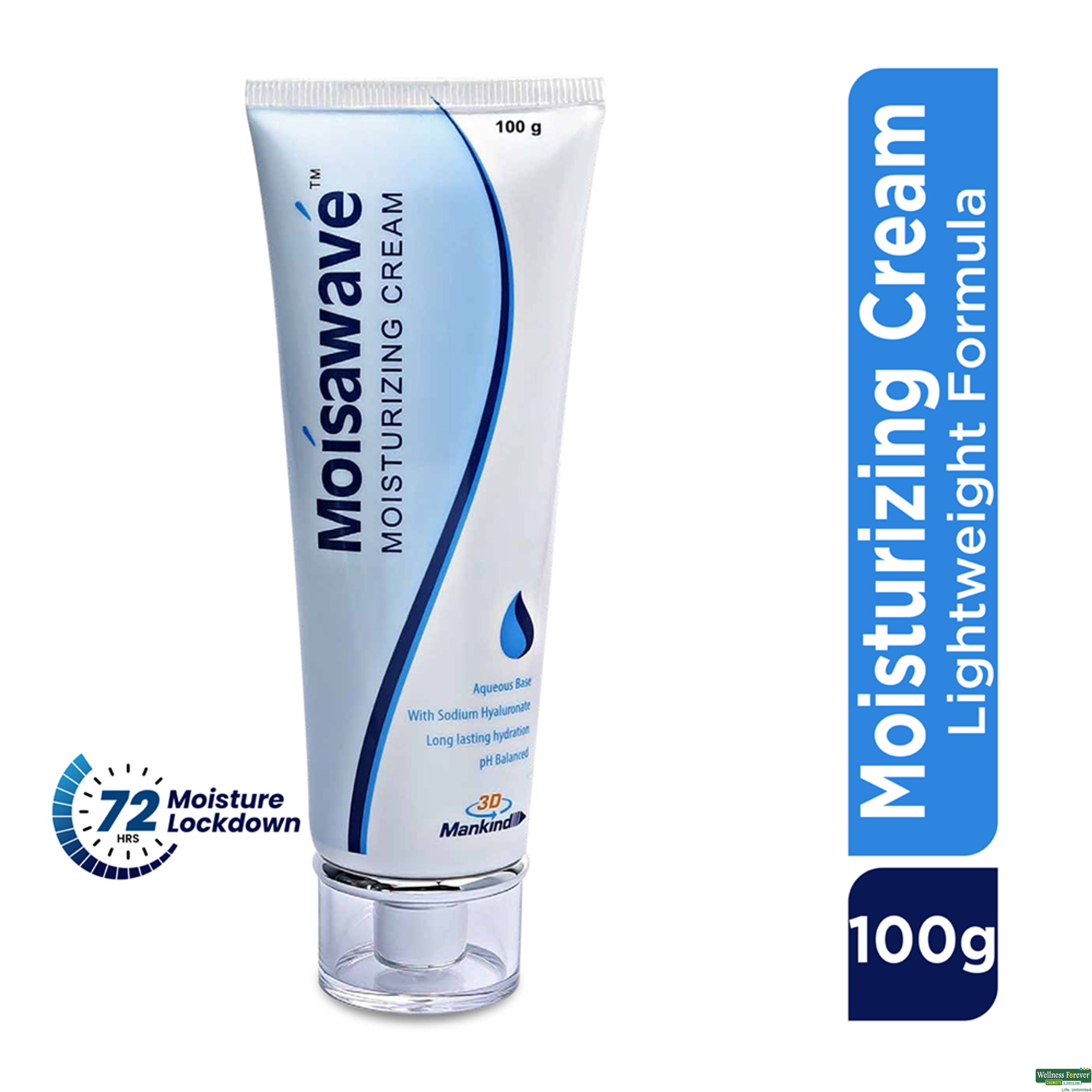 MOISAWAVE MOIST CREAM 100GM-image