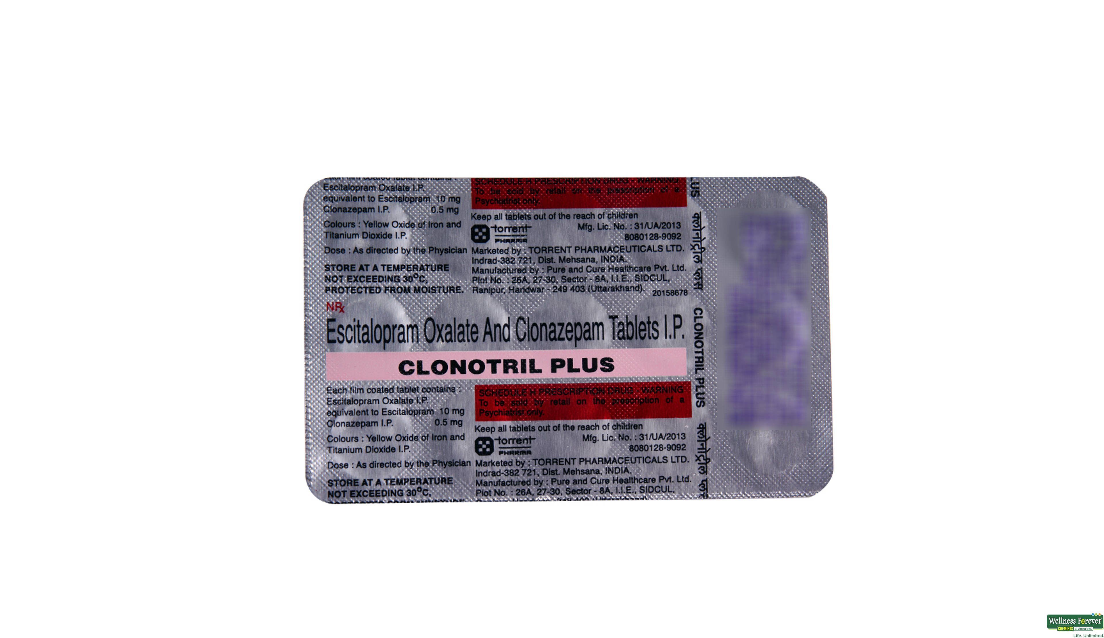 CLONOTRIL-PLUS 15TAB- 2, 15TAB, 